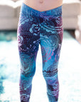 Youth Sundial Leggings PDF Sewing Pattern 2-16