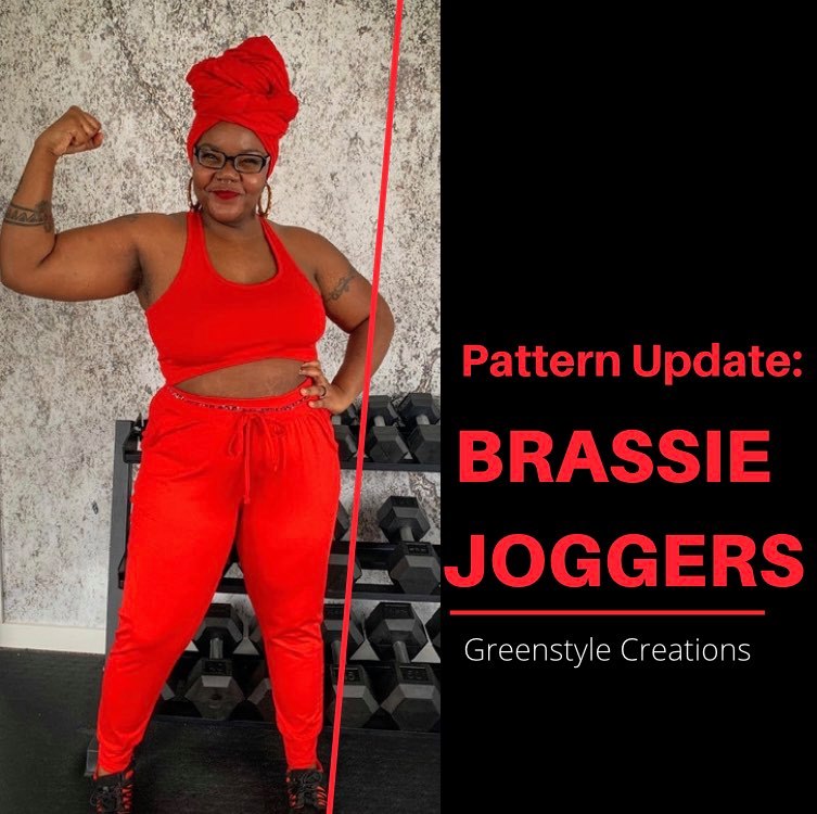 Pattern Update: The Brassie Joggers!