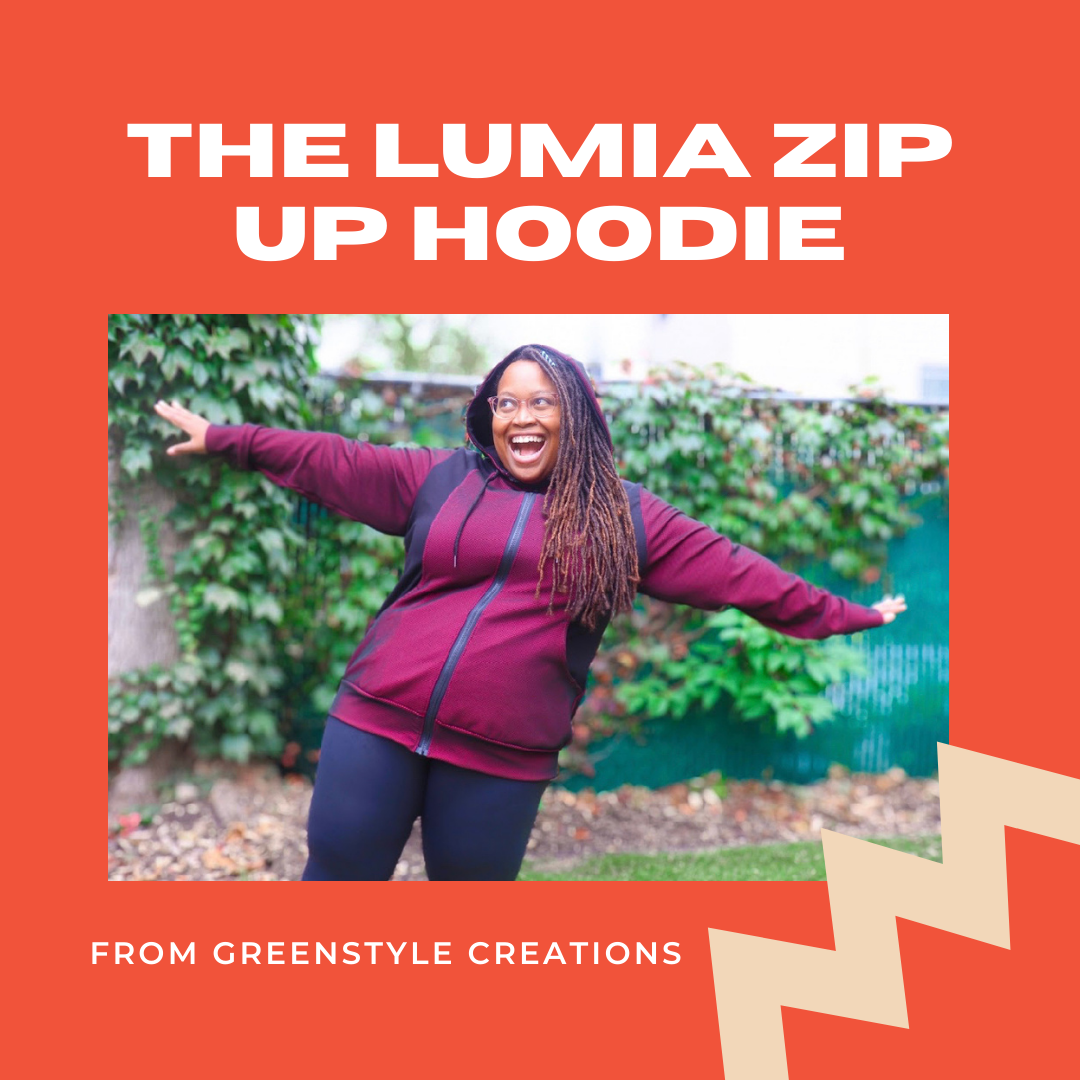 New Pattern Release: The Lumia Zip Up Hoodie