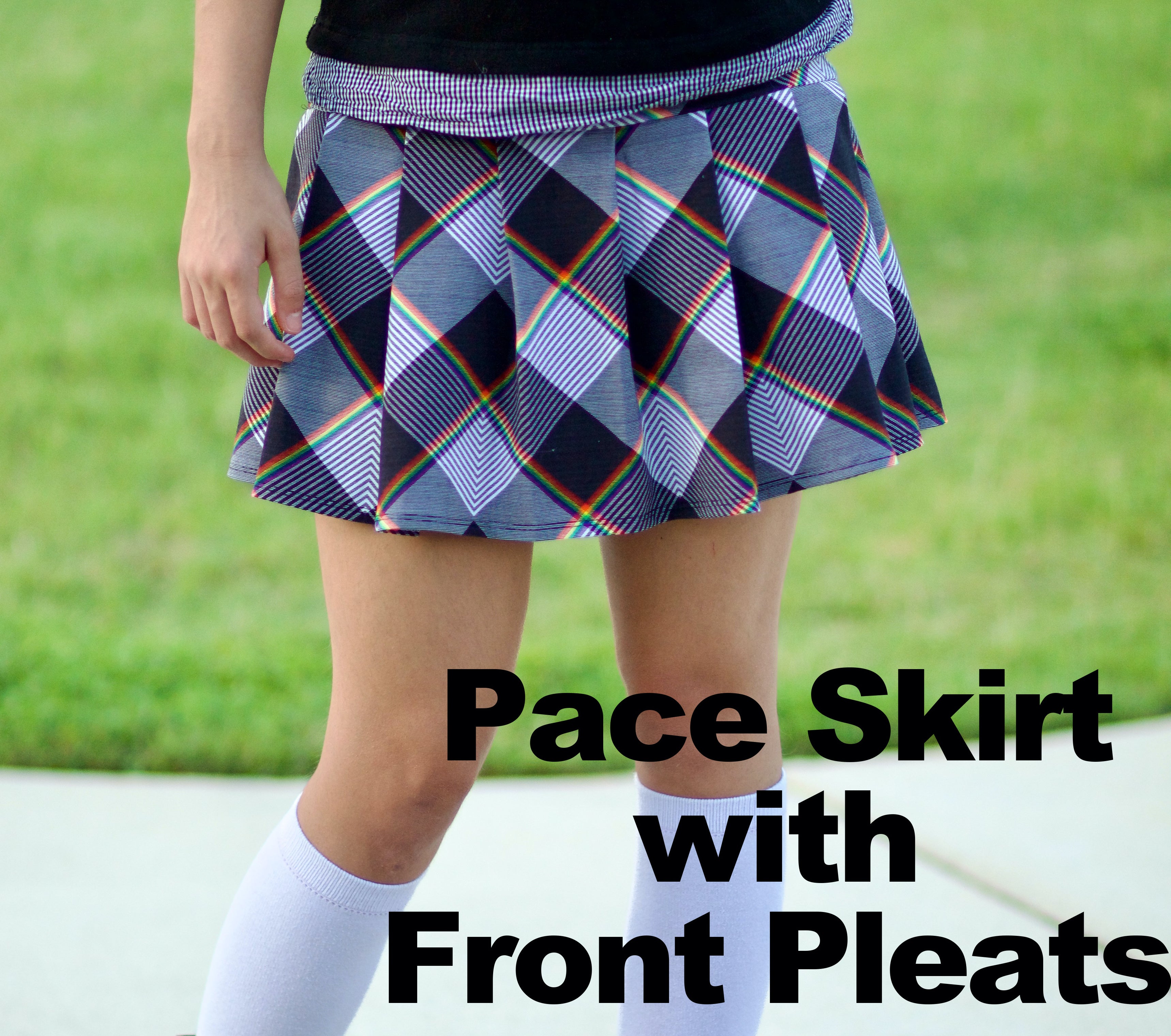 Pace Skirt with Front Pleats