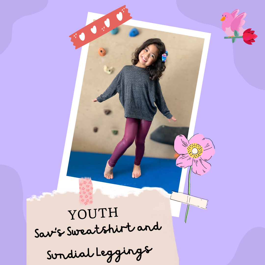 New Pattern Release: Youth Sav's Sweatshirt and Youth Sundials