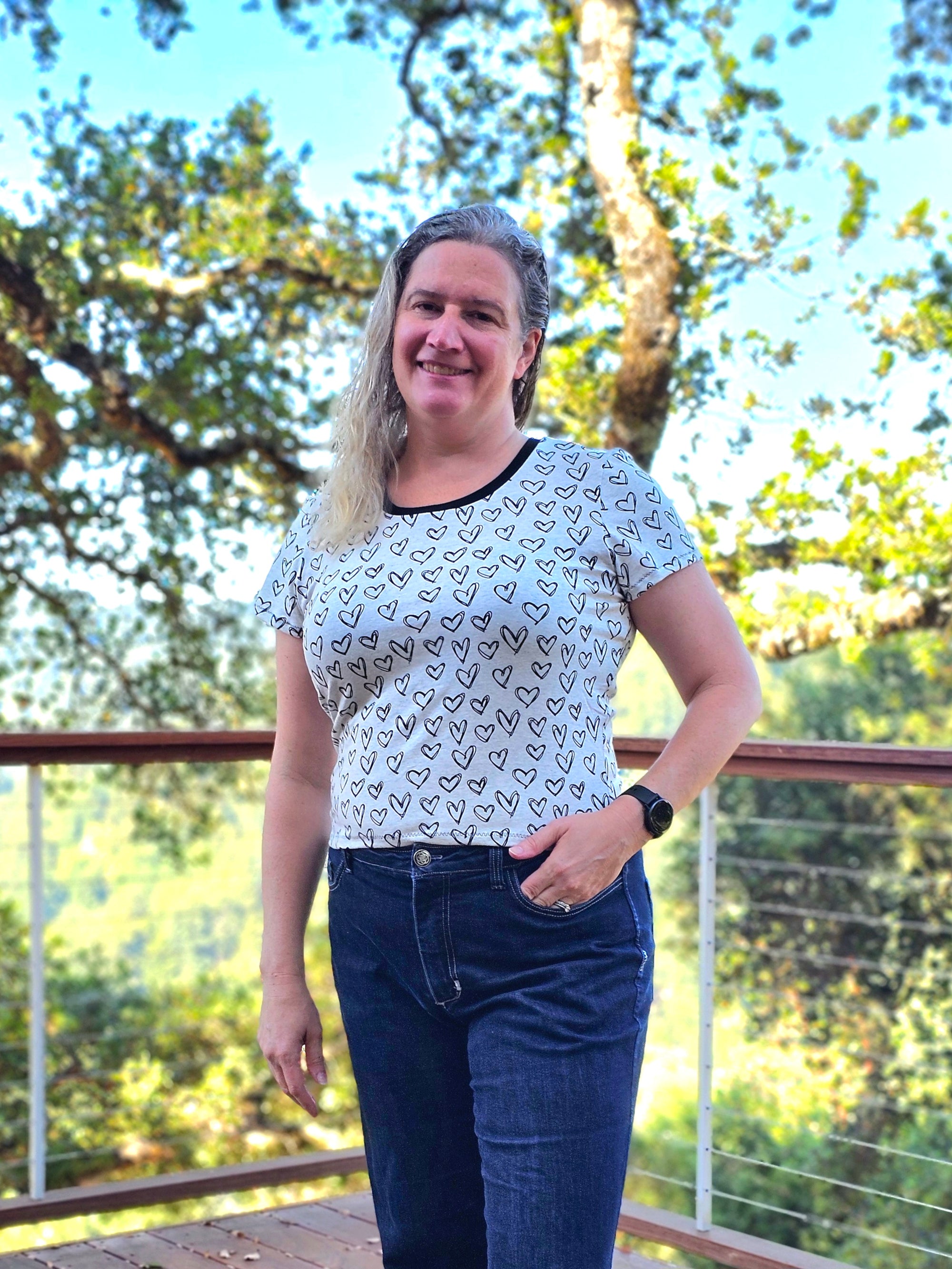 Tiny Tee PDF Sewing Pattern – Greenstyle - Main Image