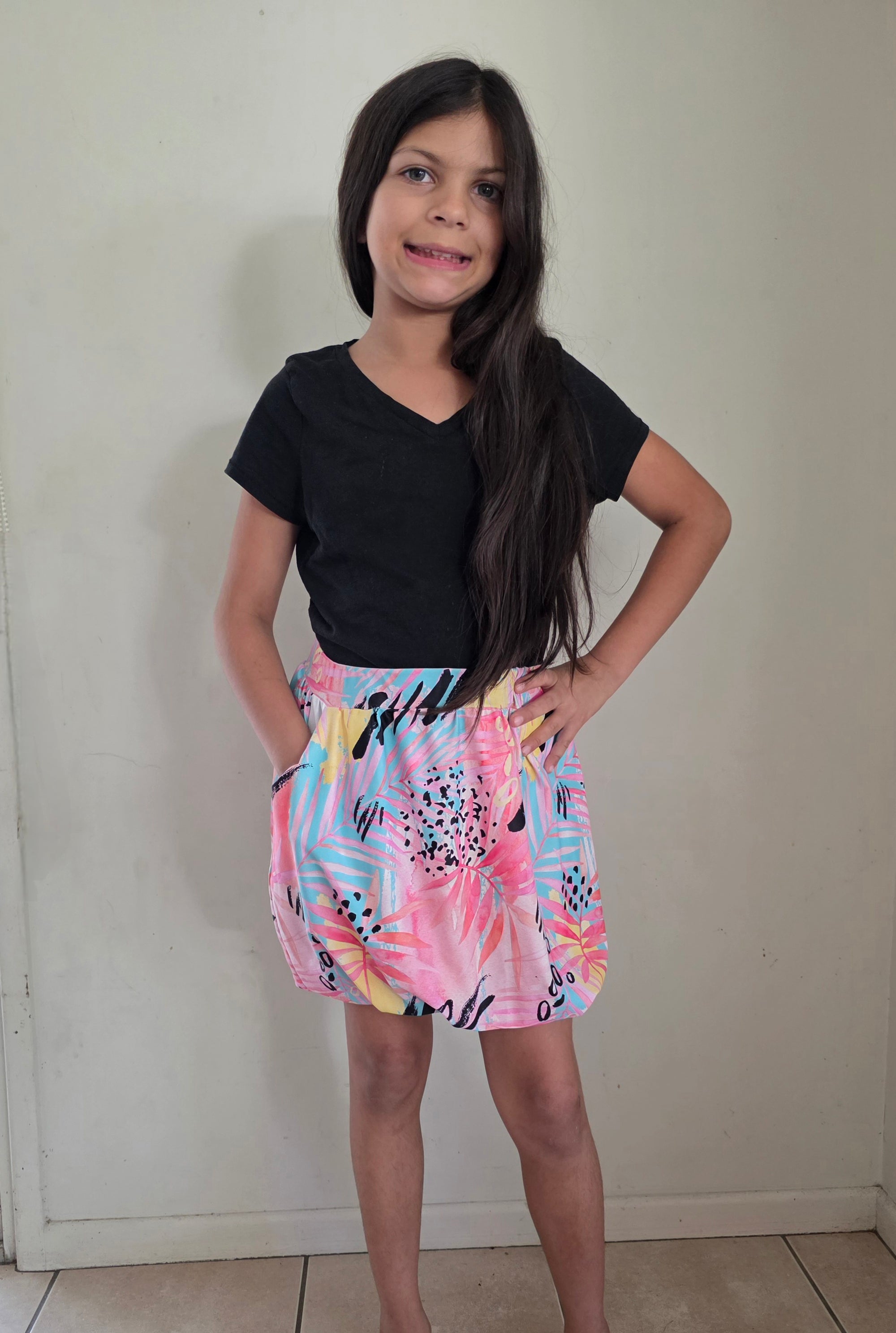 Youth Bubble Skirt PDF Pattern