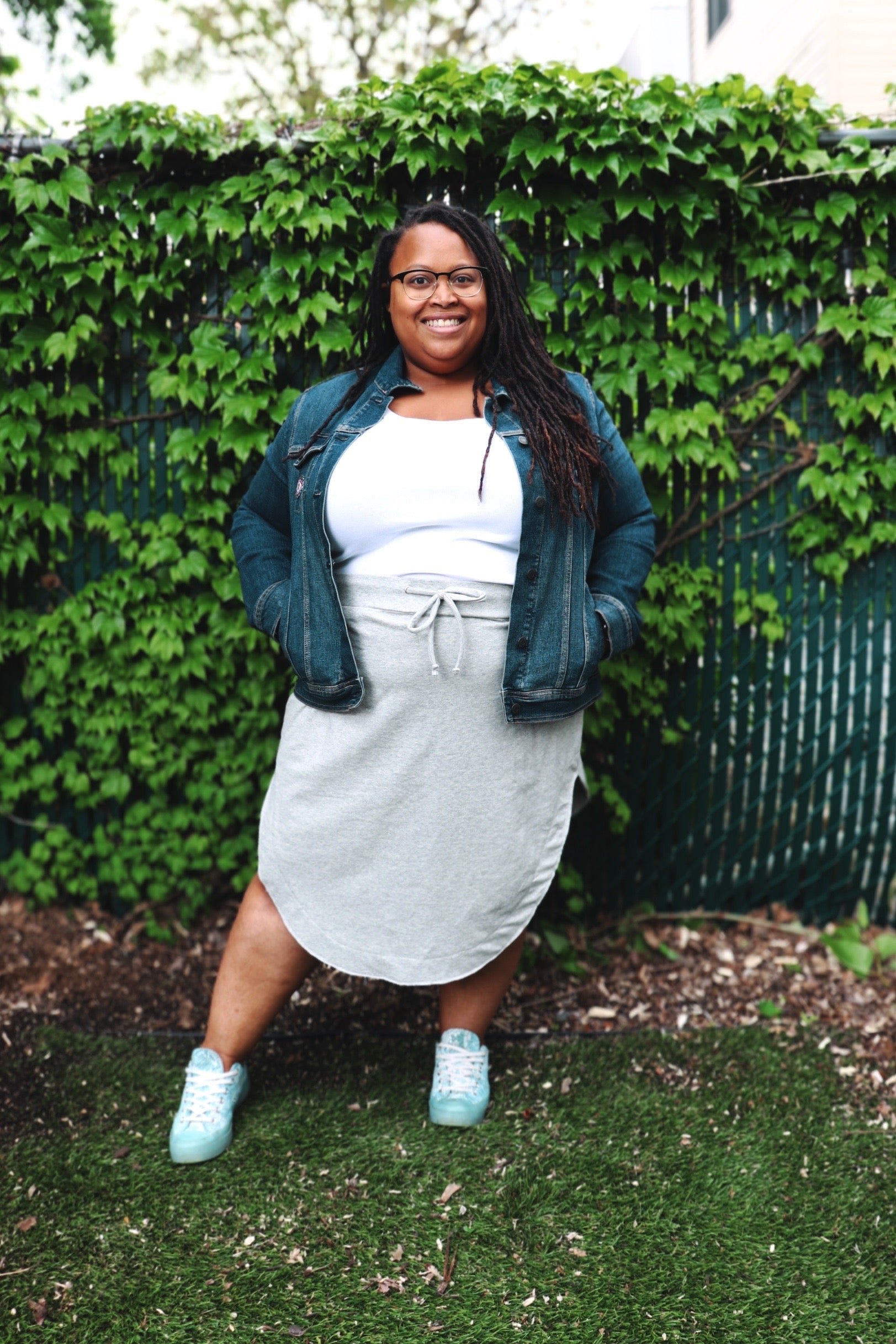 Plus size shop denim skirt pattern