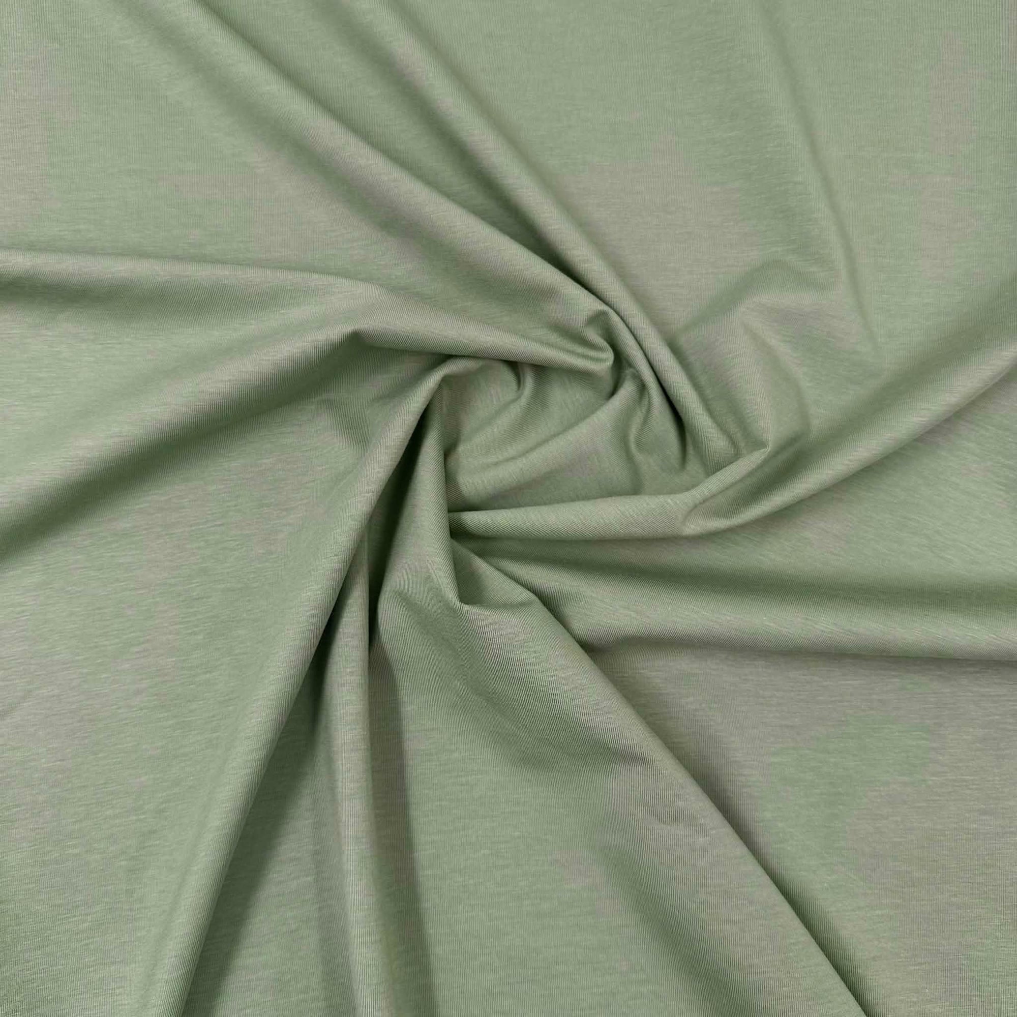 Modal Cotton Spandex - Sage Green