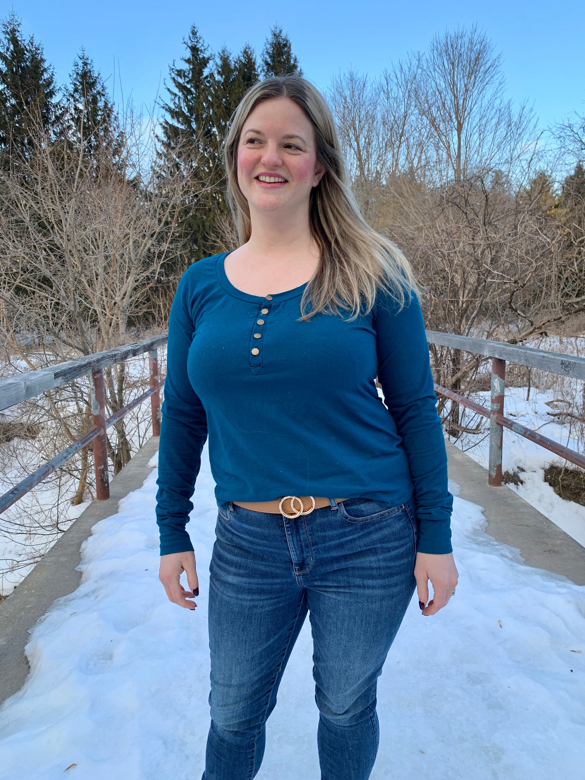 Highland Henley PDF Sewing Pattern