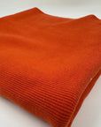 Rib Knit- Sunset Orange