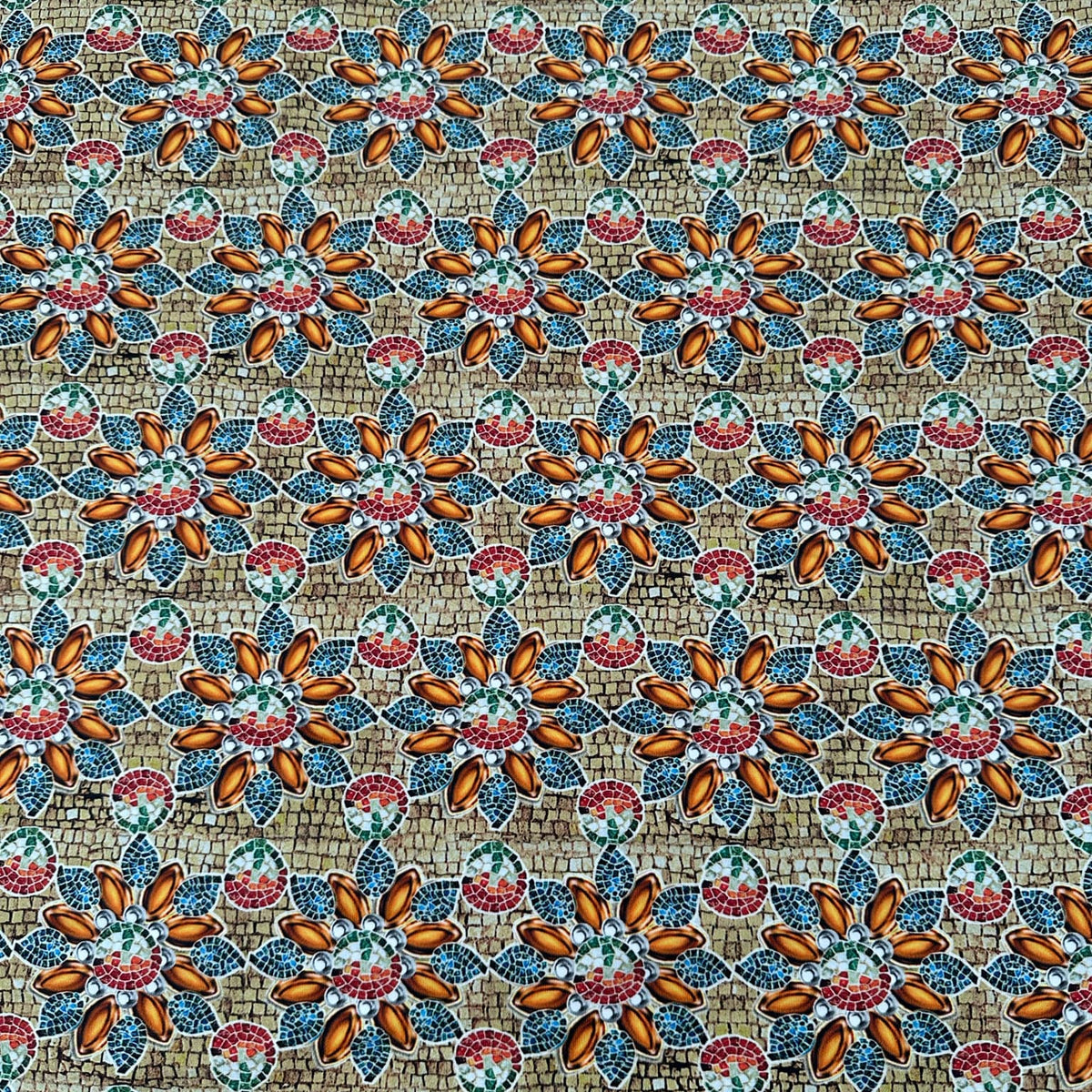 Tan Mosaic Pattern Swim - Tan Mosaic – Greenstyle