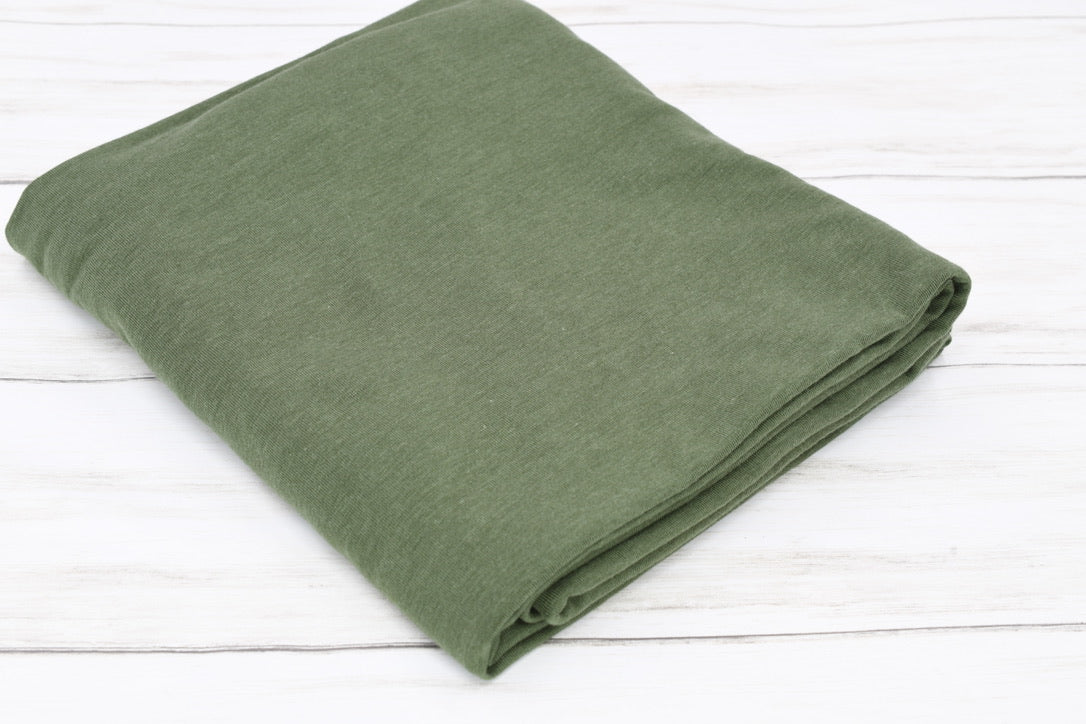 Sew Dynamic Fabrics: Tencel/Organic Cotton/Spandex - Moss