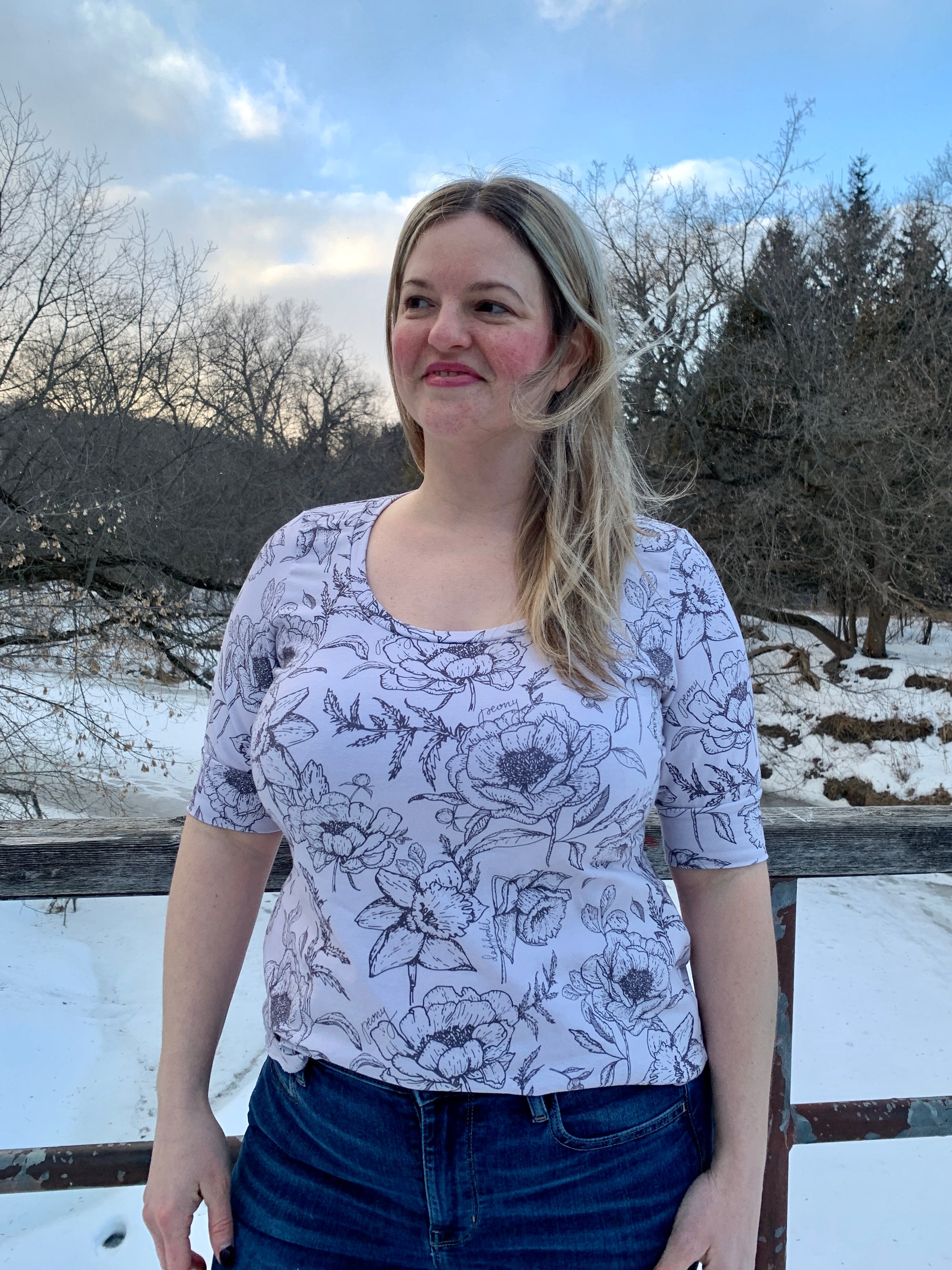 Highland Henley PDF Sewing Pattern