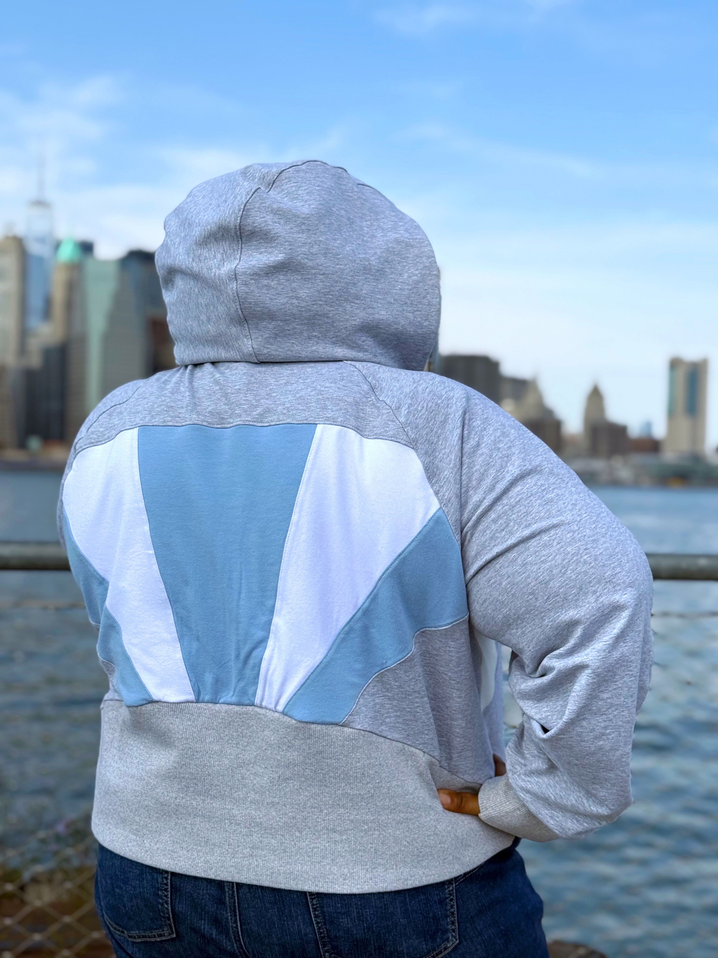 Reef Sweatshirt Colorblock Middle Back Only- PDF Sewing Pattern