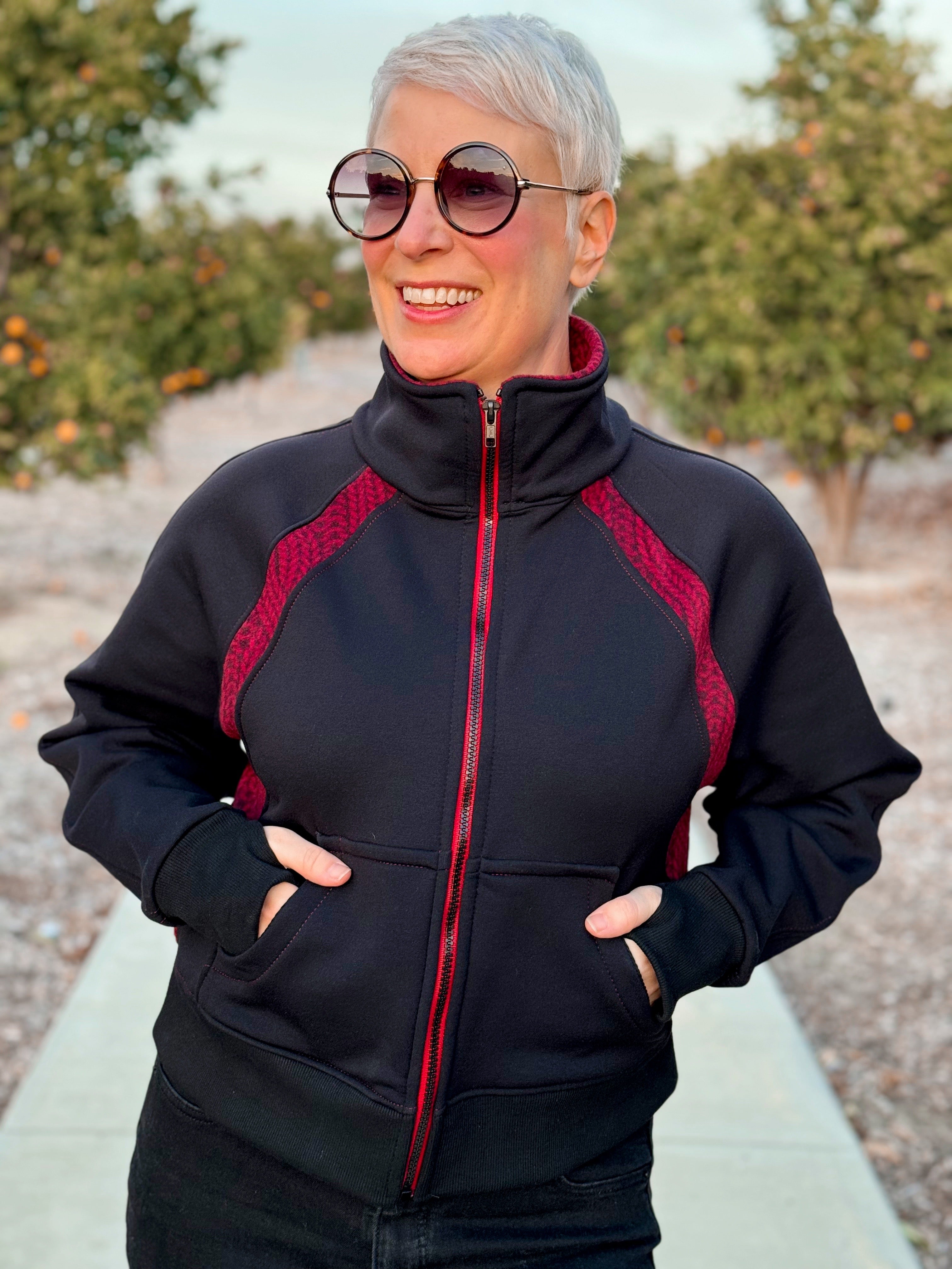 服/ファッション PeterStone: Reversible Earth Cycle Flip Reef Sweatshirt - PDF Sewing Pattern B-M – Greenstyle