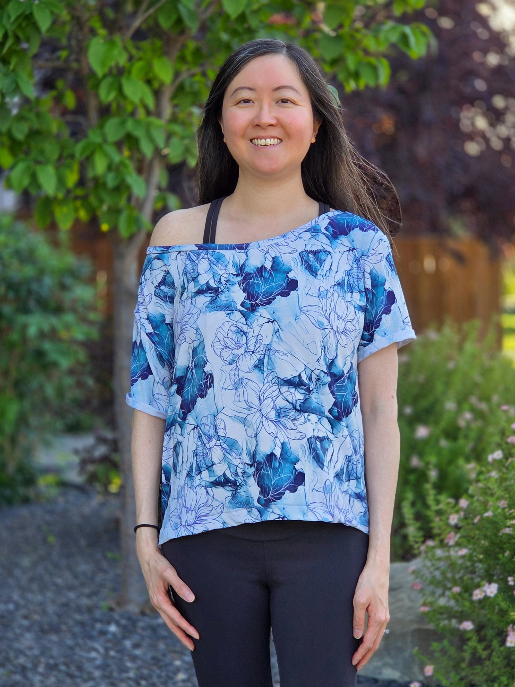 Boxy Tee PDF Sewing Pattern