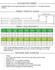 Arcadia Bodysuit PDF Pattern Sizes B - M