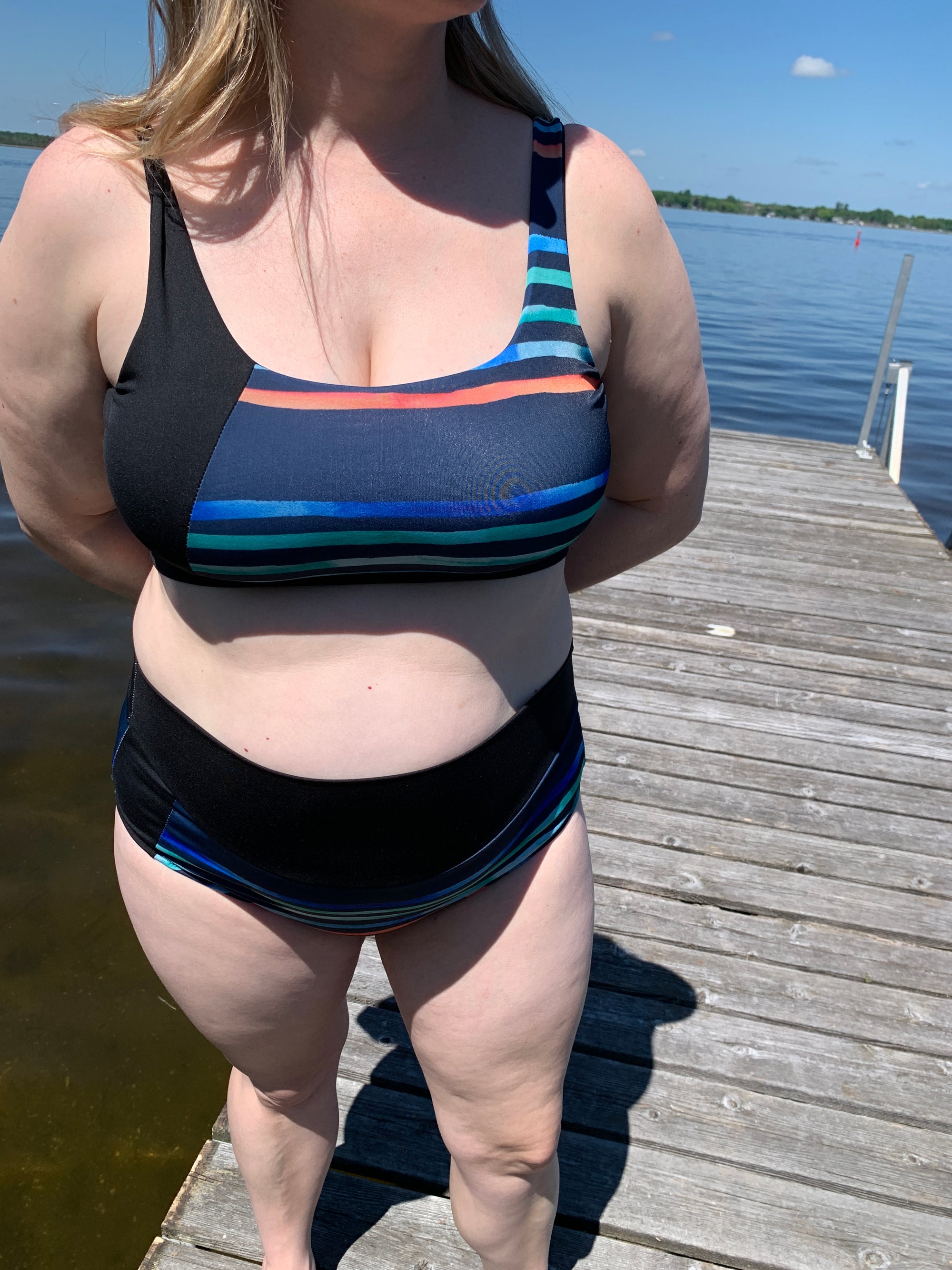 Tangled Swim Top PDF Pattern Sizes B-M