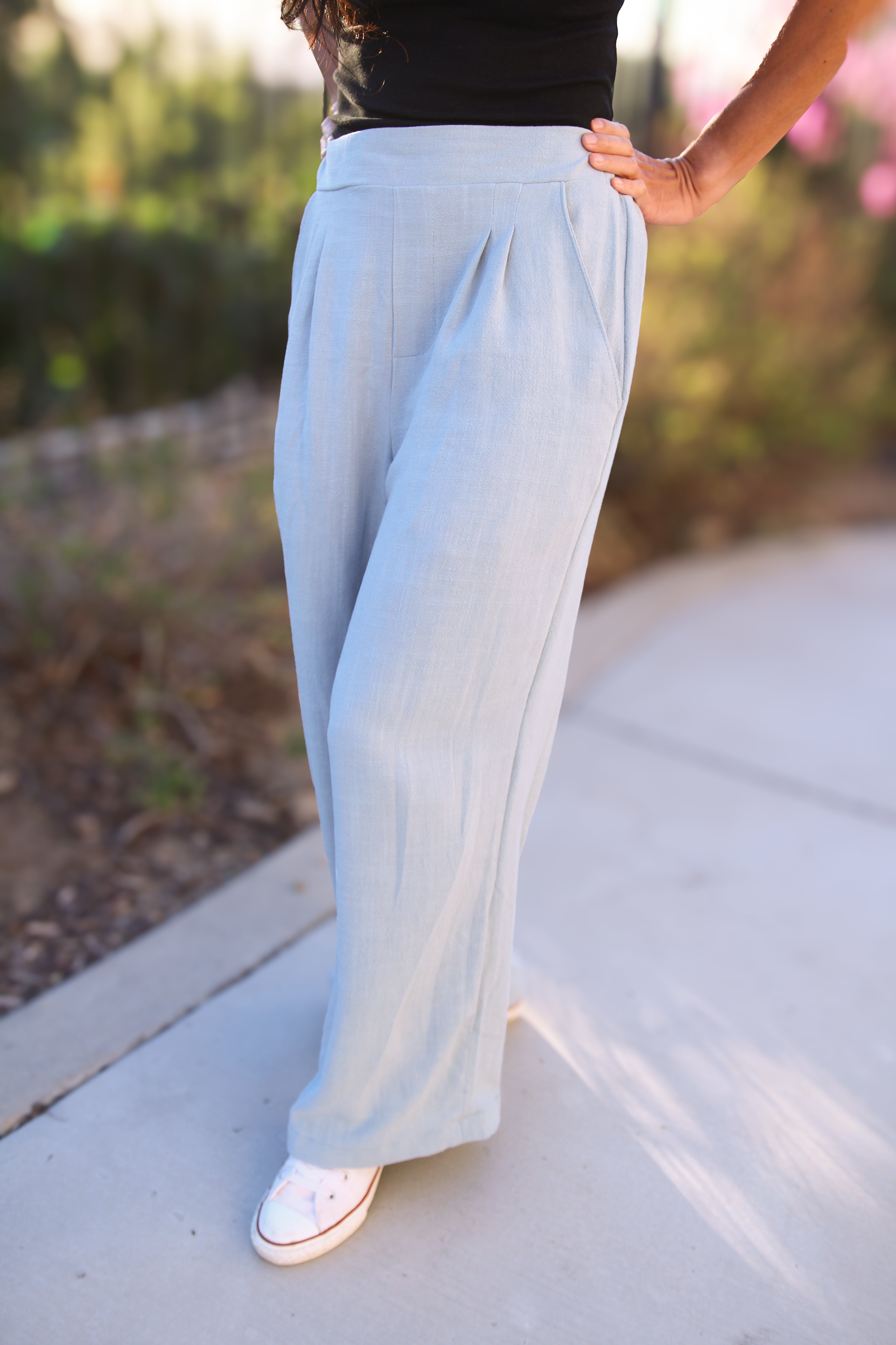 Style & Co Women's Stretch Wide-Leg Pants (16, DB Grey)