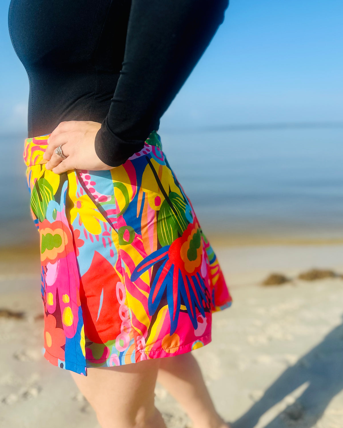 Tidal String Pattern Tidal Skirt PDF Sewing Pattern – Greenstyle