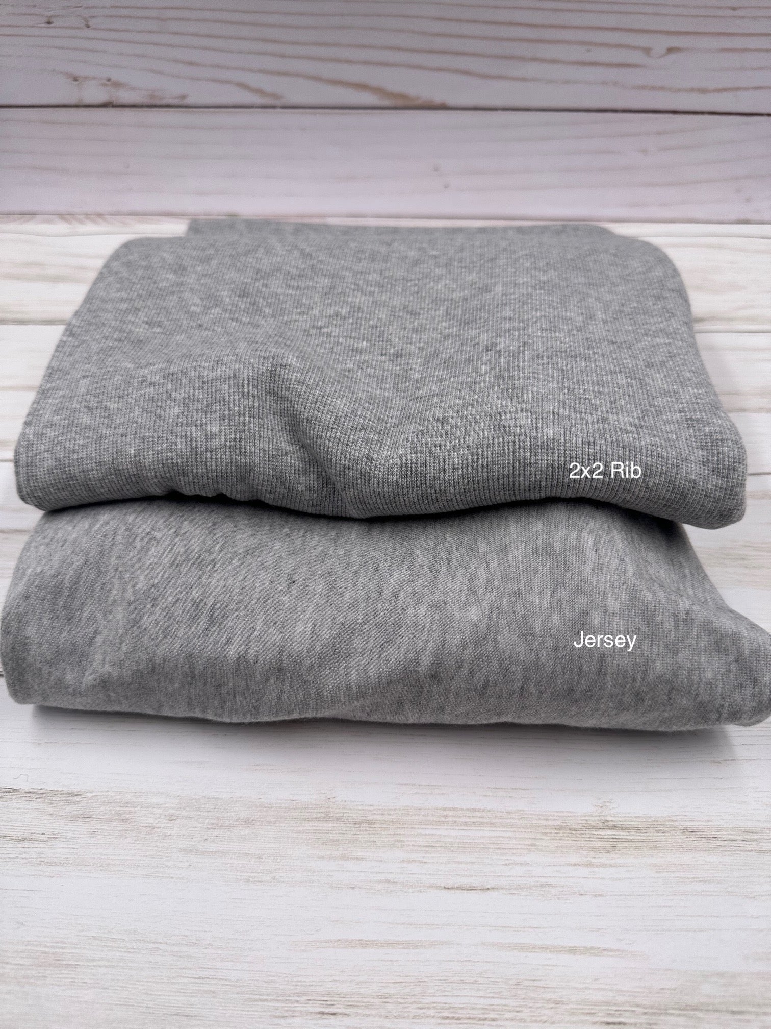 Sew Dynamic Fabrics: Tencel/Organic Cotton/Spandex - Light Grey Mix