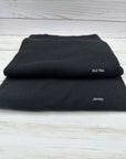 Tissus Sew Dynamic : Tencel/Coton biologique/Spandex - Noir 
