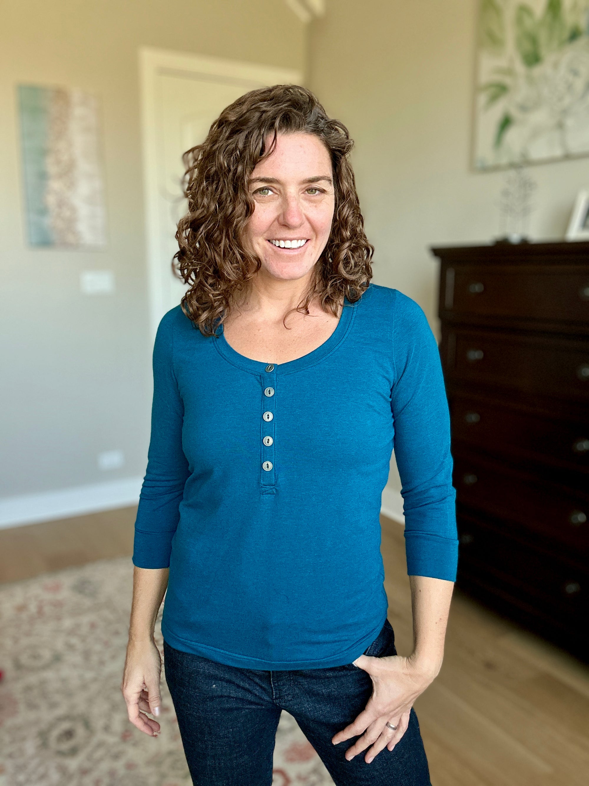 Highland Henley PDF Sewing Pattern