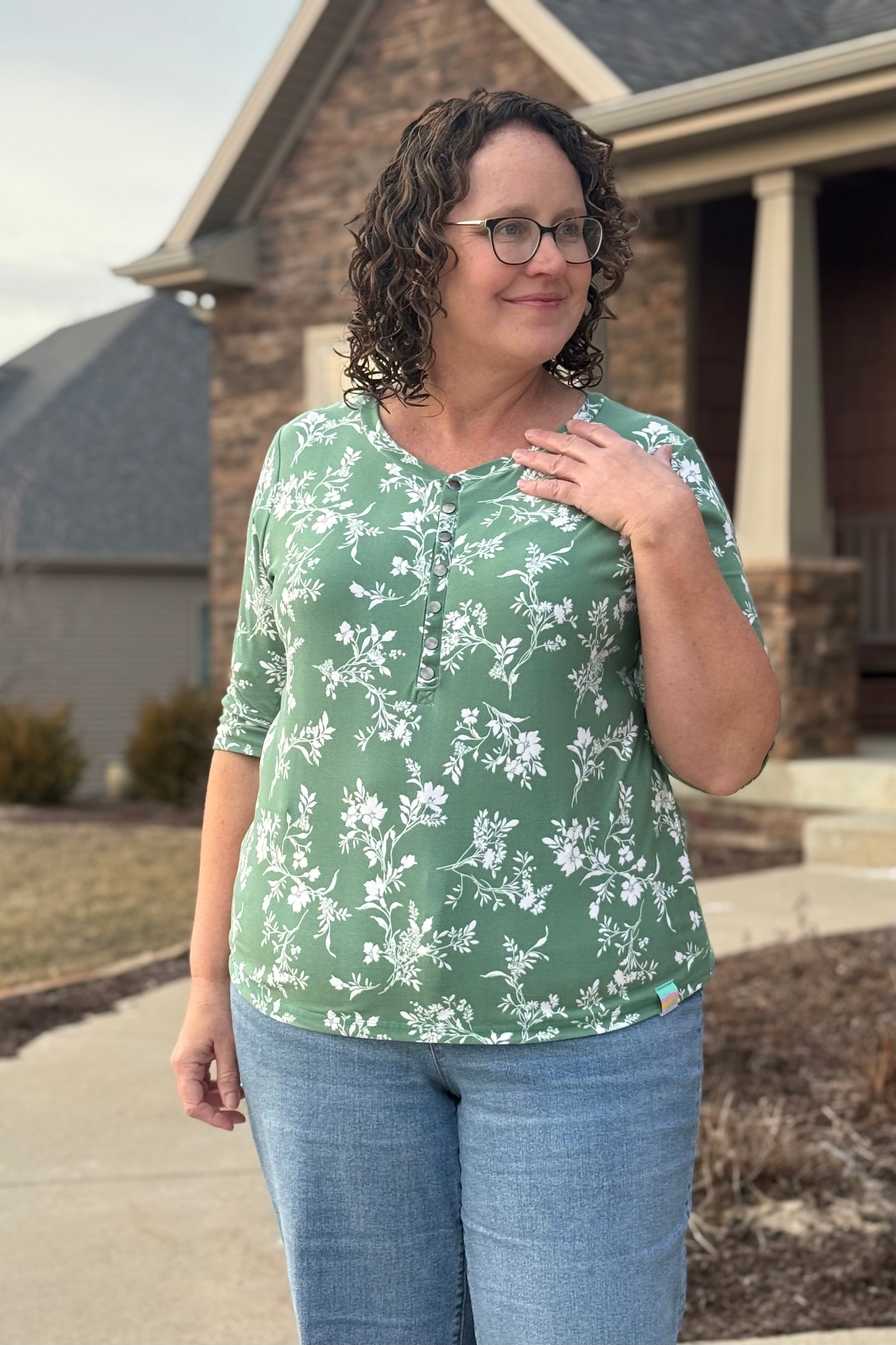 Highland Henley PDF Sewing Pattern