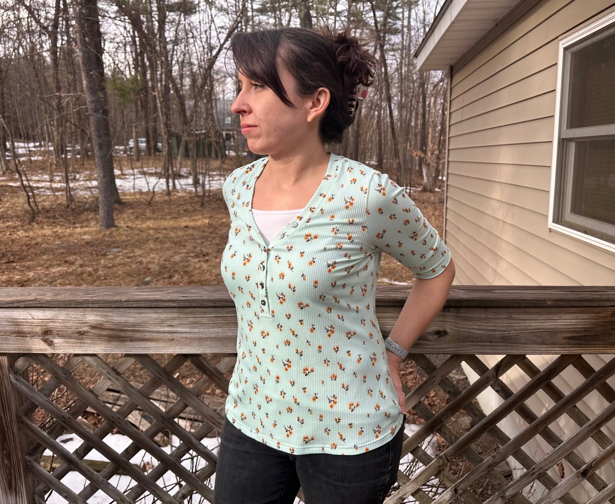 Highland Henley PDF Sewing Pattern