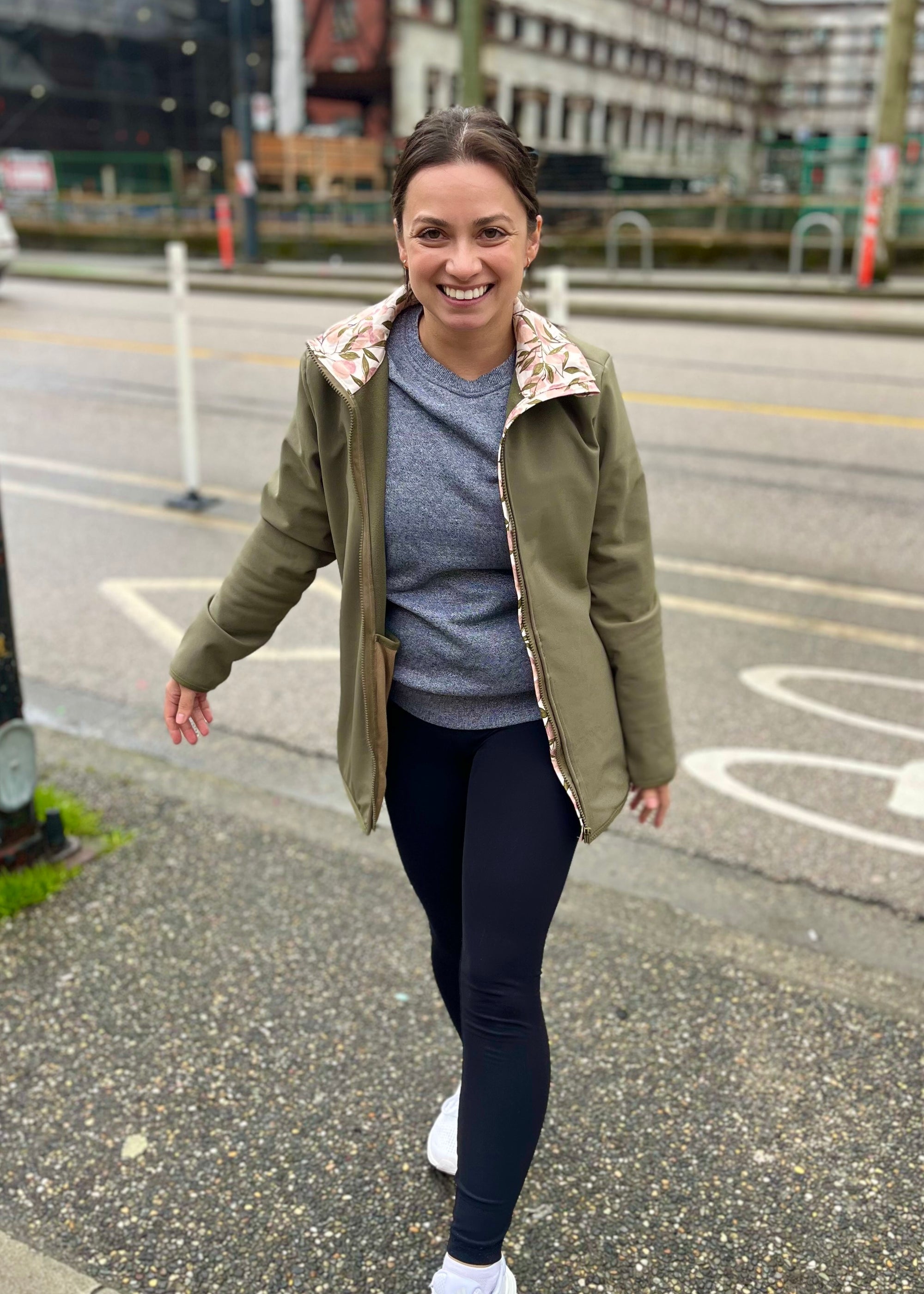 Curvy Discovery Jacket - PDF Sewing Pattern