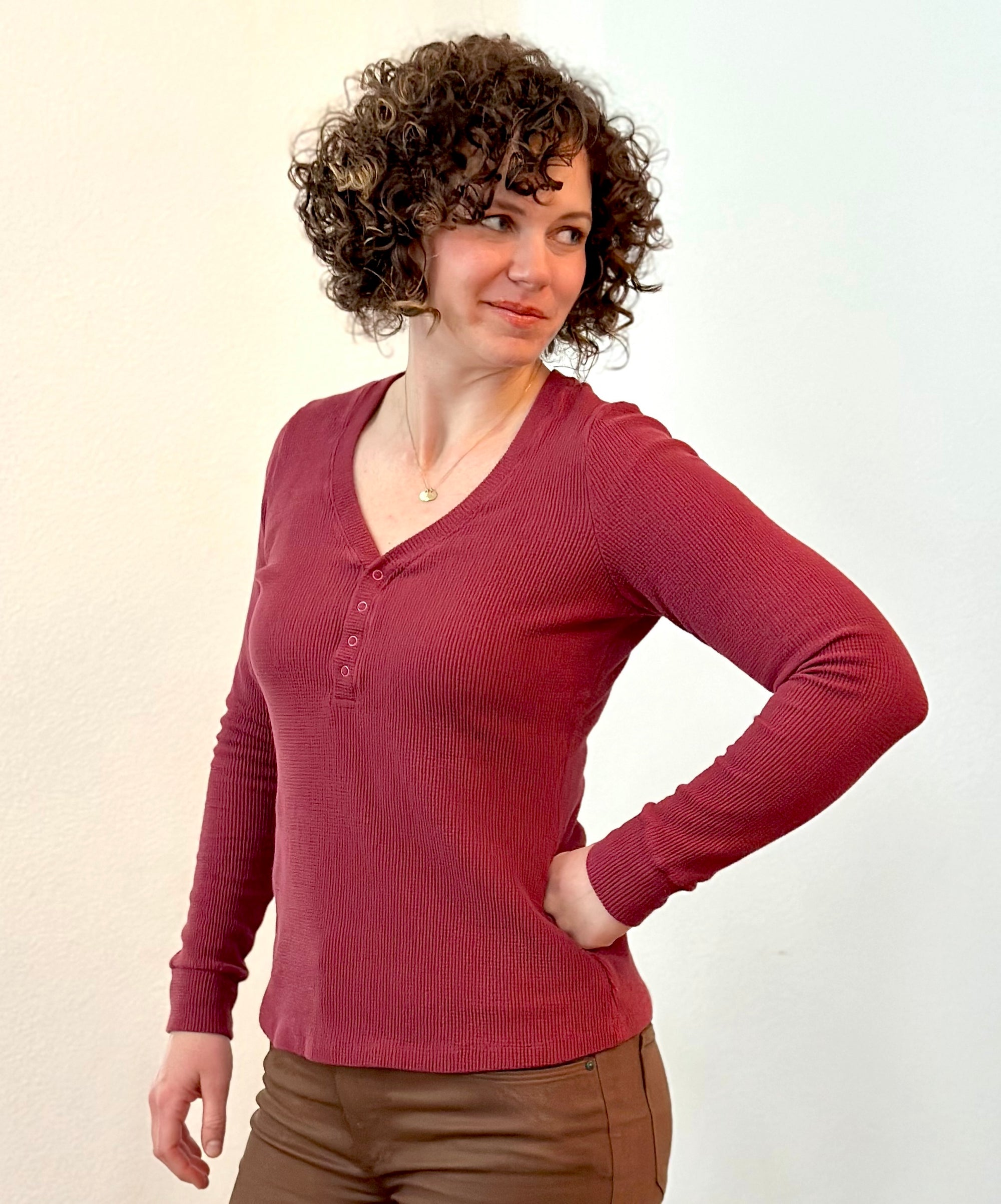 Highland Henley PDF Sewing Pattern