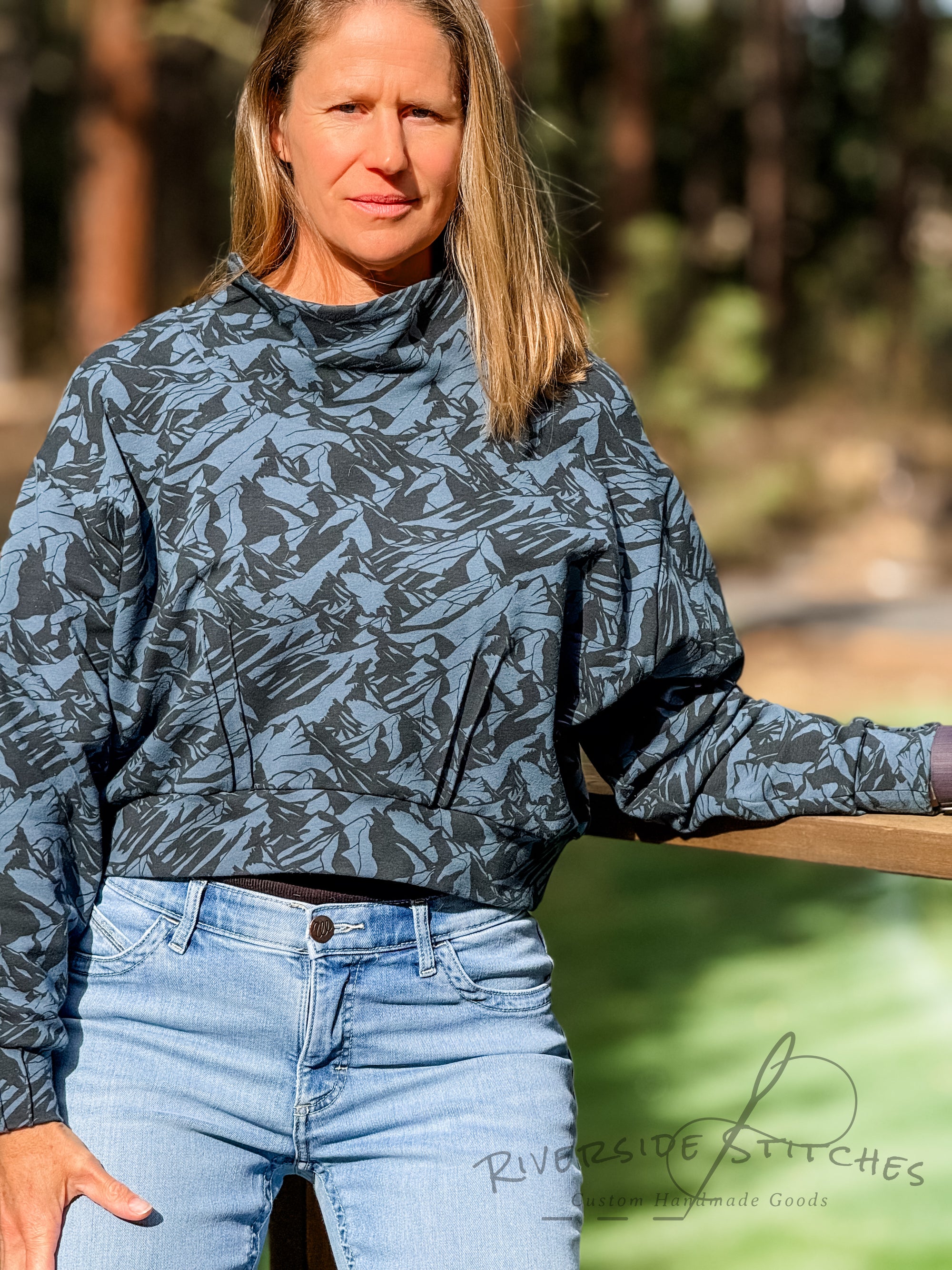 Surge Sweatshirt PDF Sewing Pattern