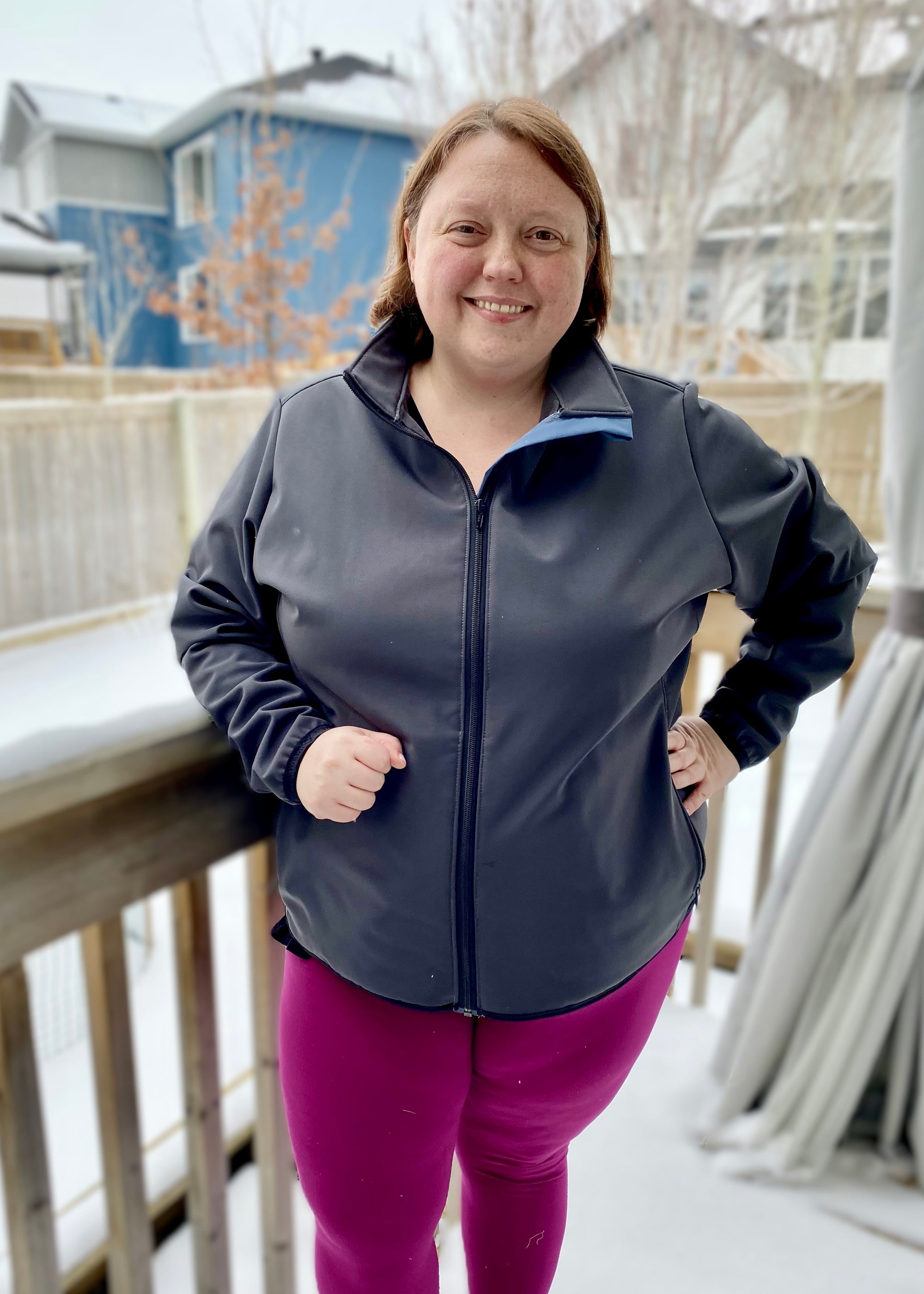 Curvy Discovery Jacket - PDF Sewing Pattern