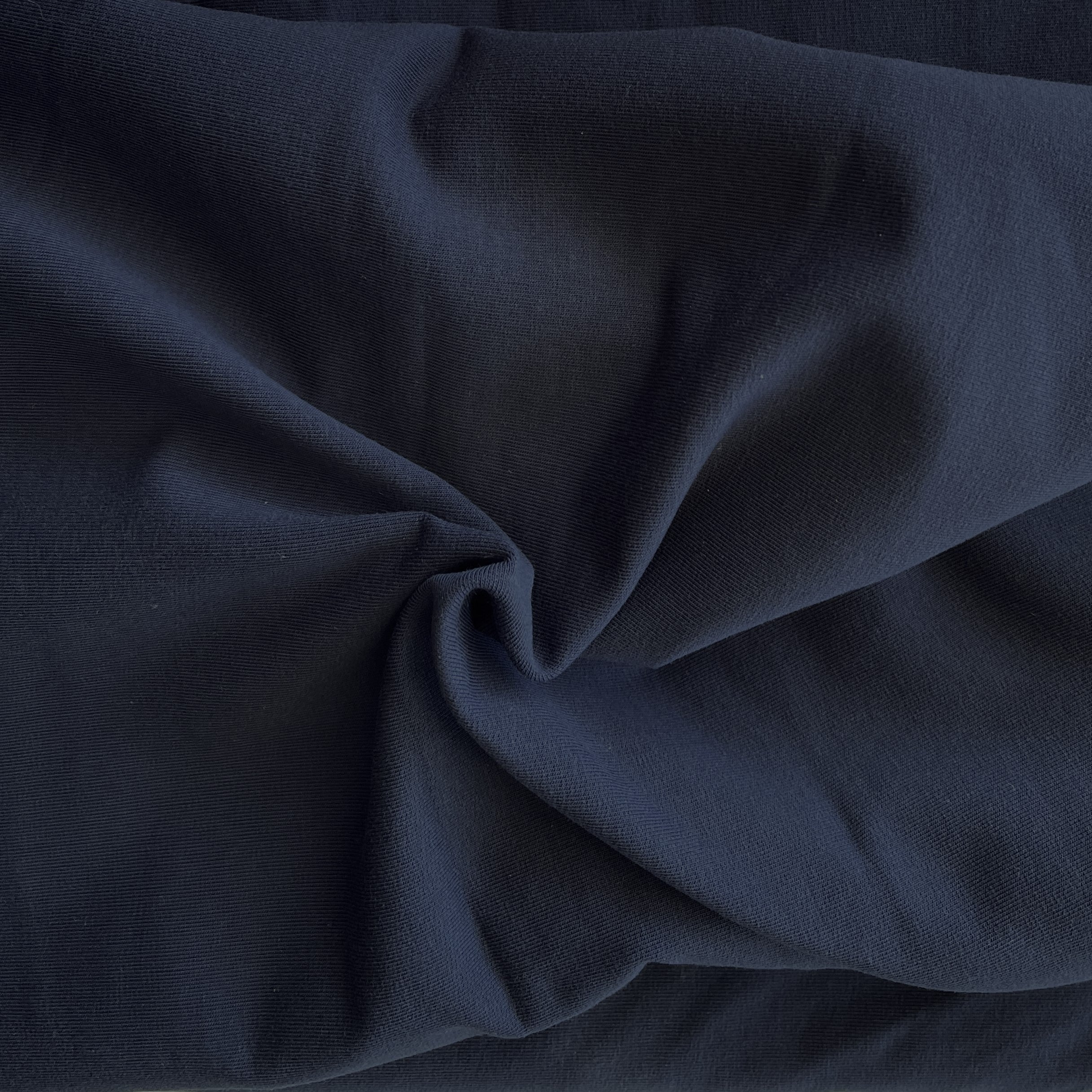 French Terry - Navy Blue, Pre-Cut 34&quot;