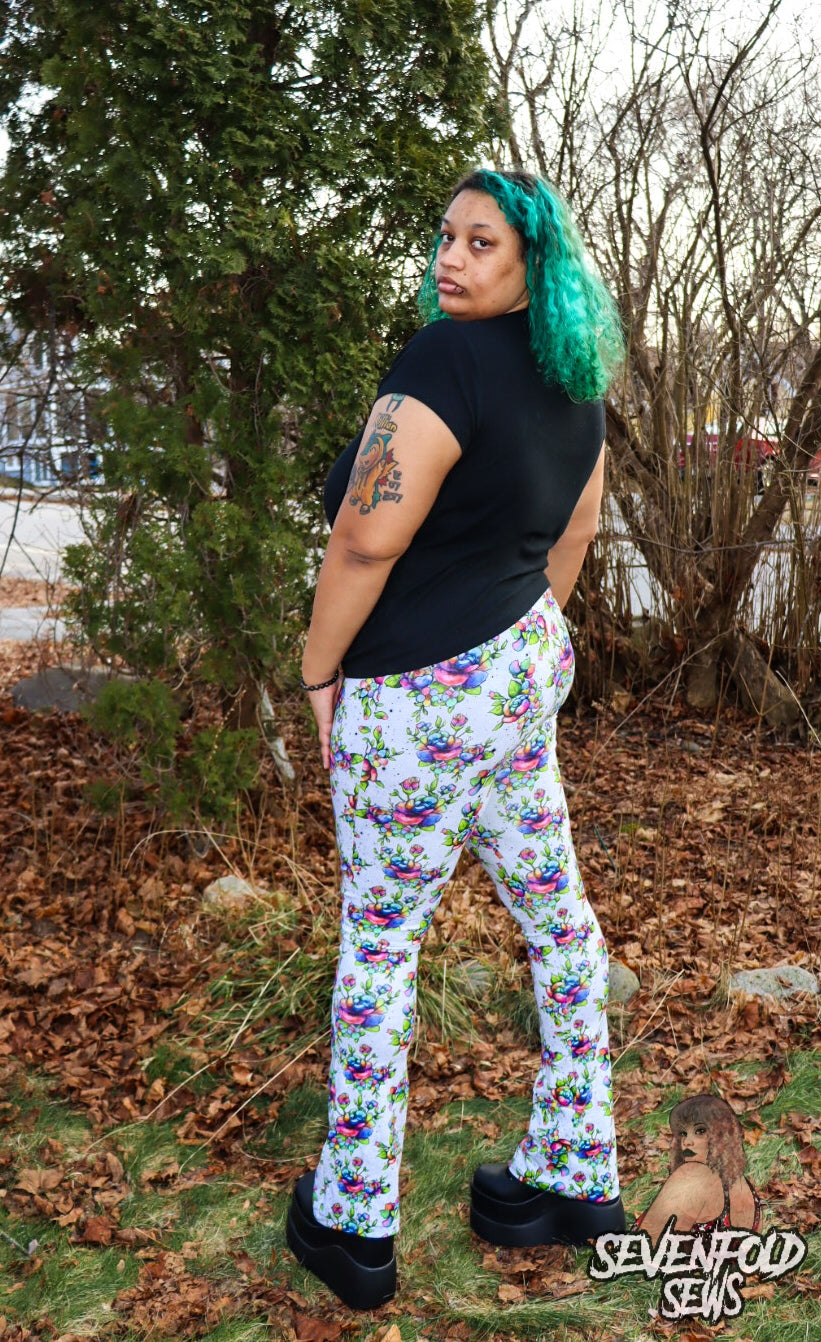 Mini Flare Leggings PDF Pattern Sizes B - M