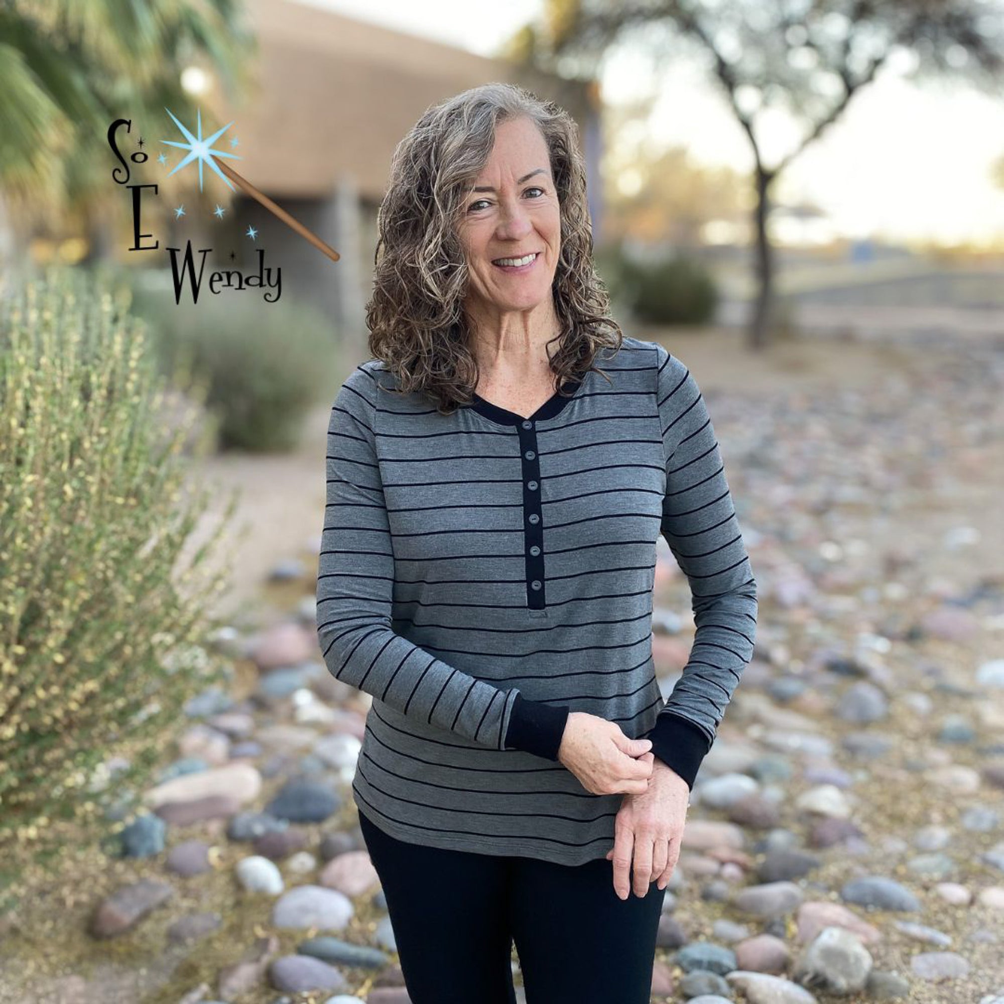 Highland Henley PDF Sewing Pattern