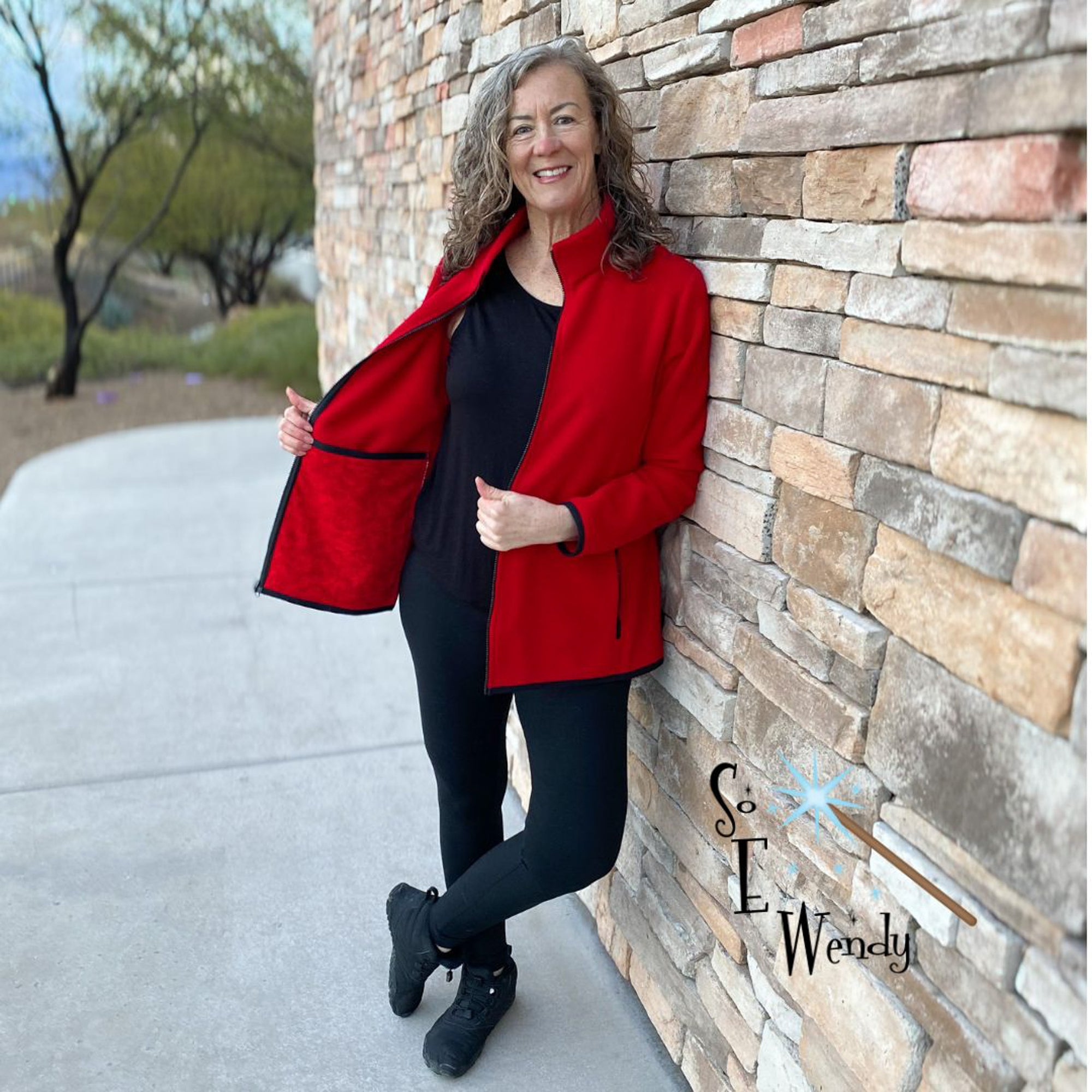 Curvy Discovery Jacket - PDF Sewing Pattern