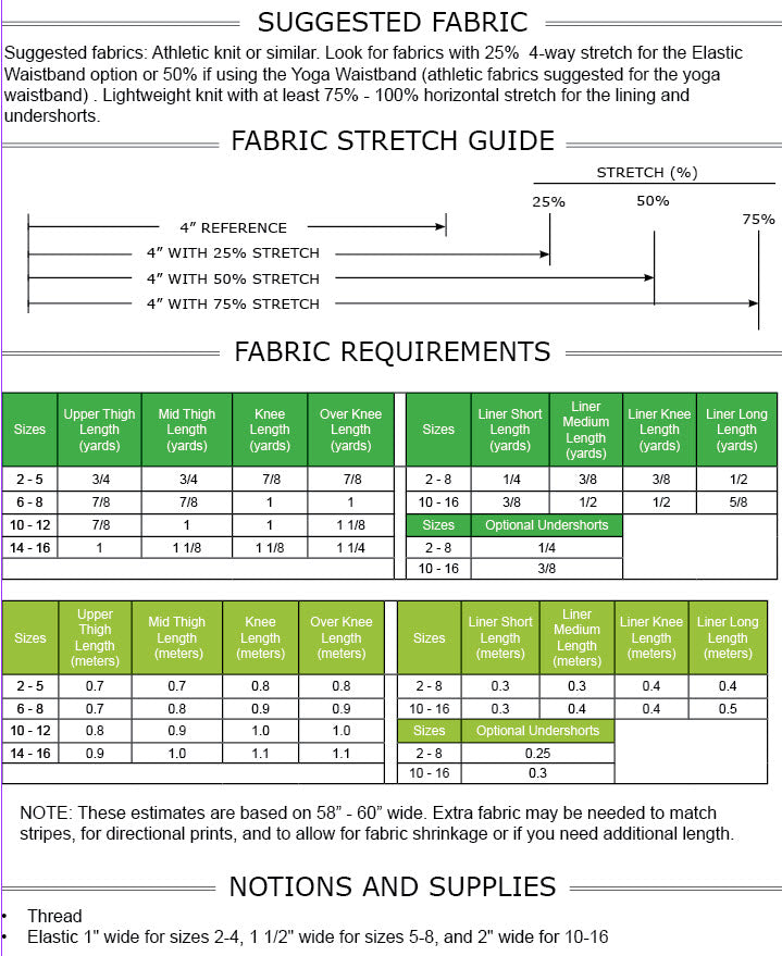 Youth Bubble Skirt PDF Pattern
