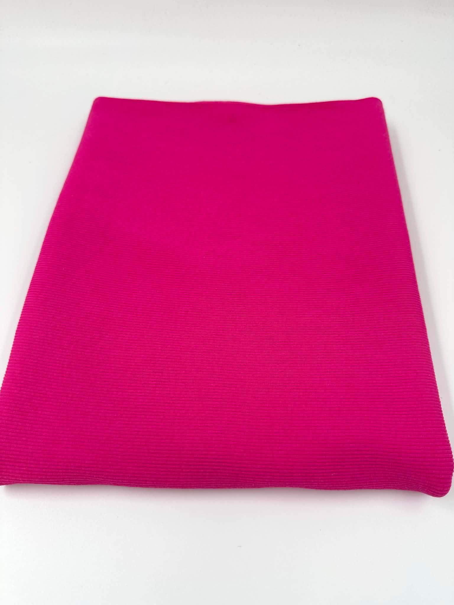 Rib Knit- Hot Pink