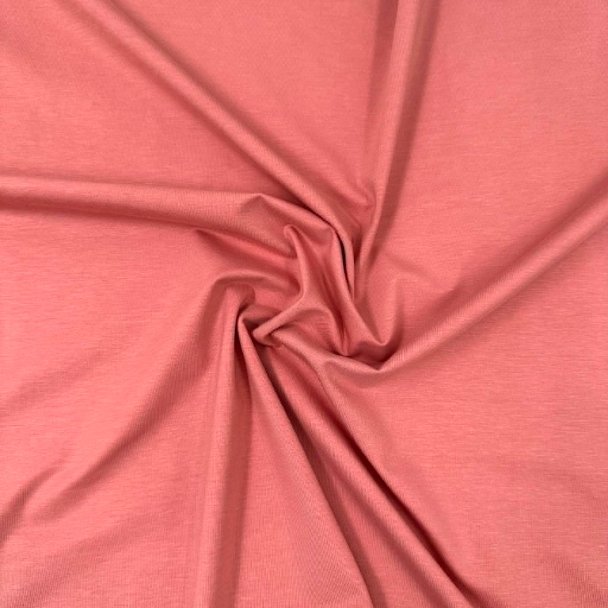 Modal Cotton Spandex - Rosewood Pink