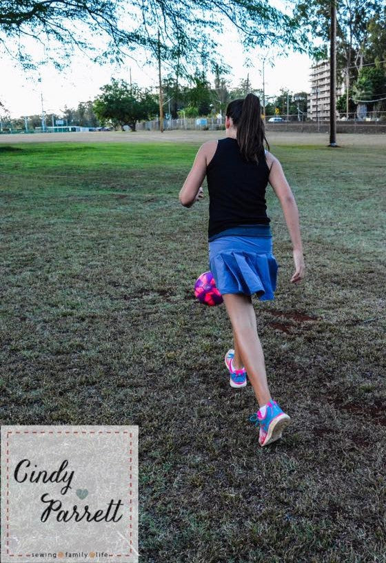 In the Running…a tale of two Athletic Skirts! – Sewing with Sarah