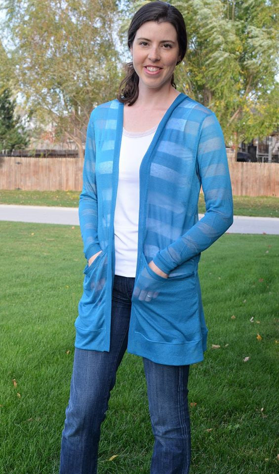 Capsule Cardigan PDF Sewing Pattern in Sizes XXS to 3XL