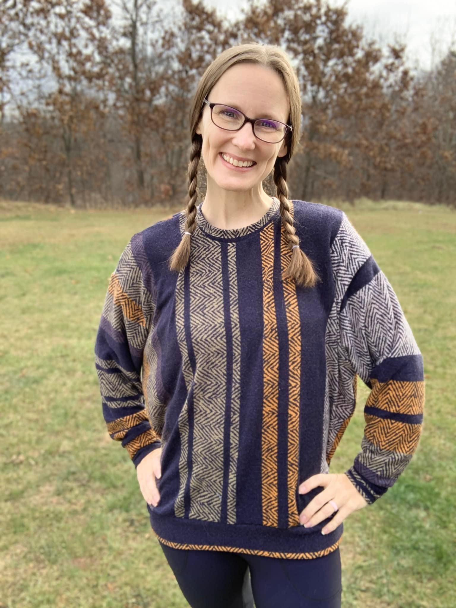 Sav's Sweatshirt PDF Pattern Sizes B - M – Greenstyle