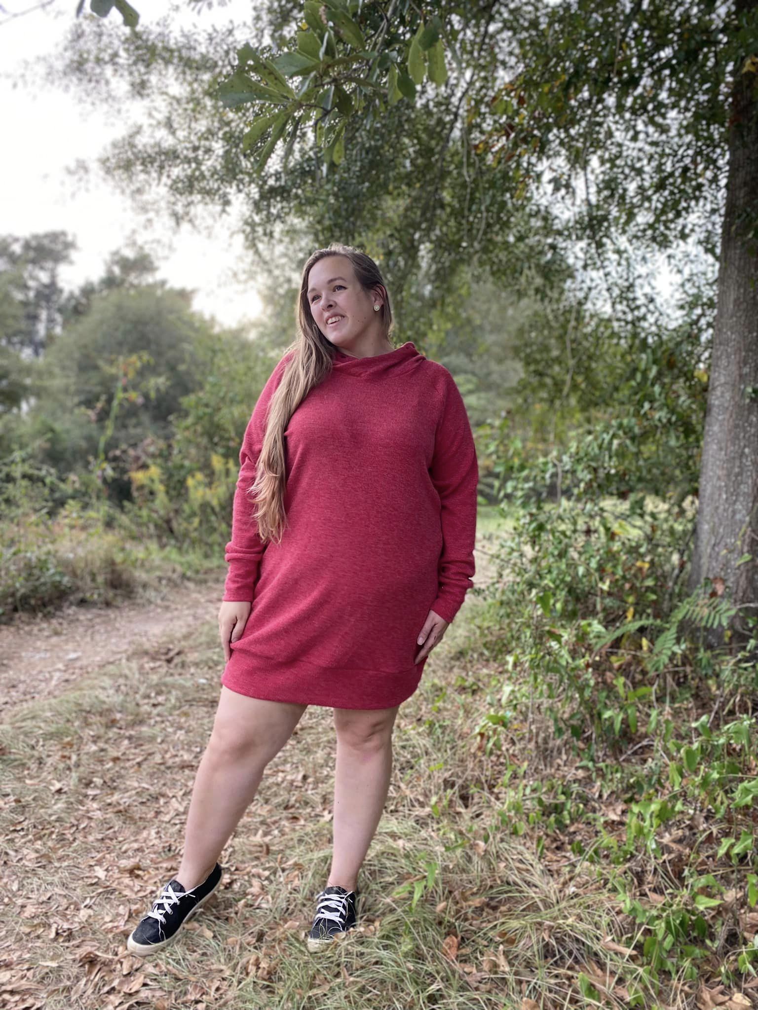 Alta Sweatshirt Dress PDF Pattern Sizes B - M