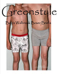 Boy's Walbrook Boxer Briefs PDF Sewing Pattern 2T to 14 years