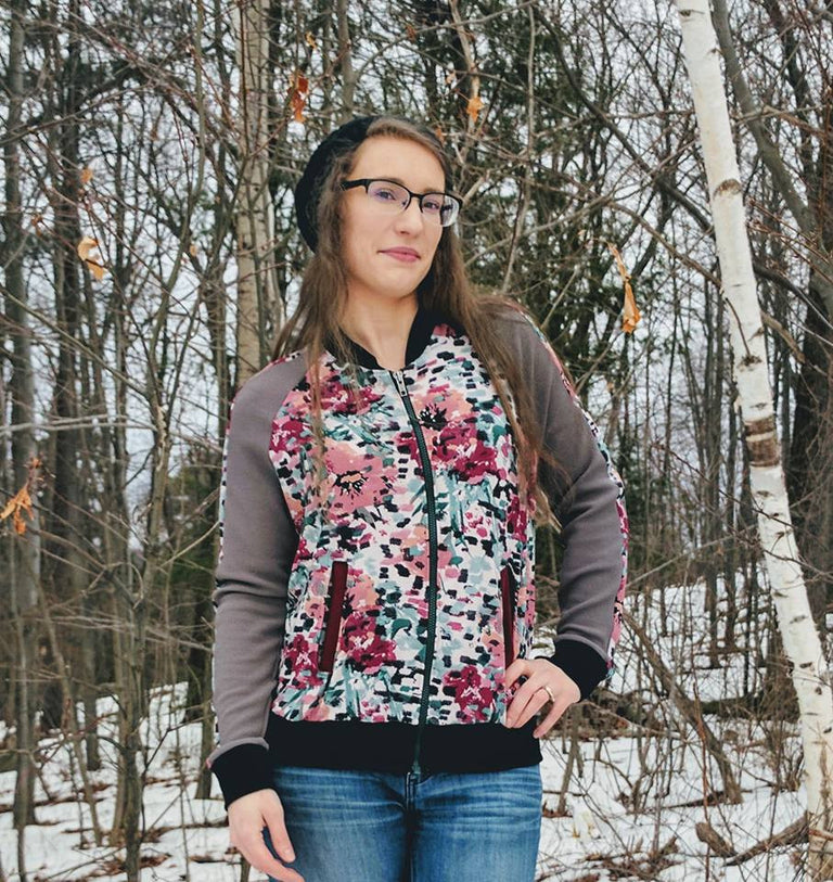 Midway Bomber Jacket PDF Sewing Pattern Sizes B - M – Greenstyle