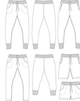 Brassie Joggers PDF Sewing Pattern B-M