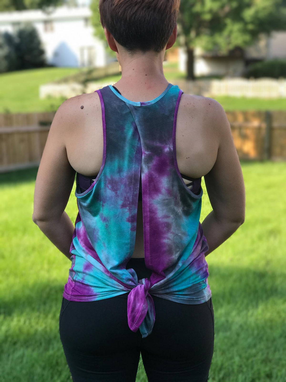 Tie Back Tank Sizes XXS 3XL Greenstyle