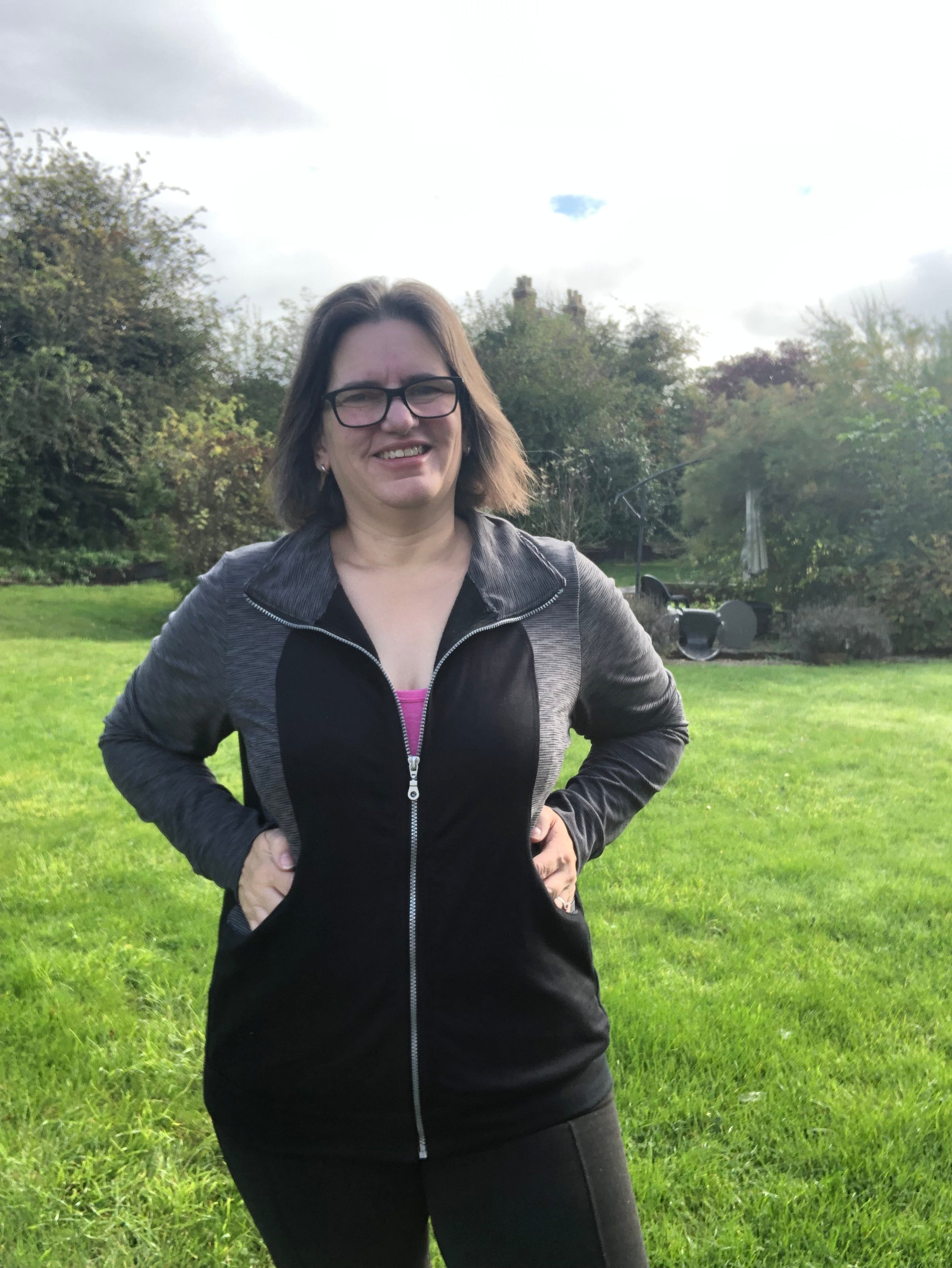 Lumia Zip Up Hoodie PDF Sewing Pattern B-M – Greenstyle