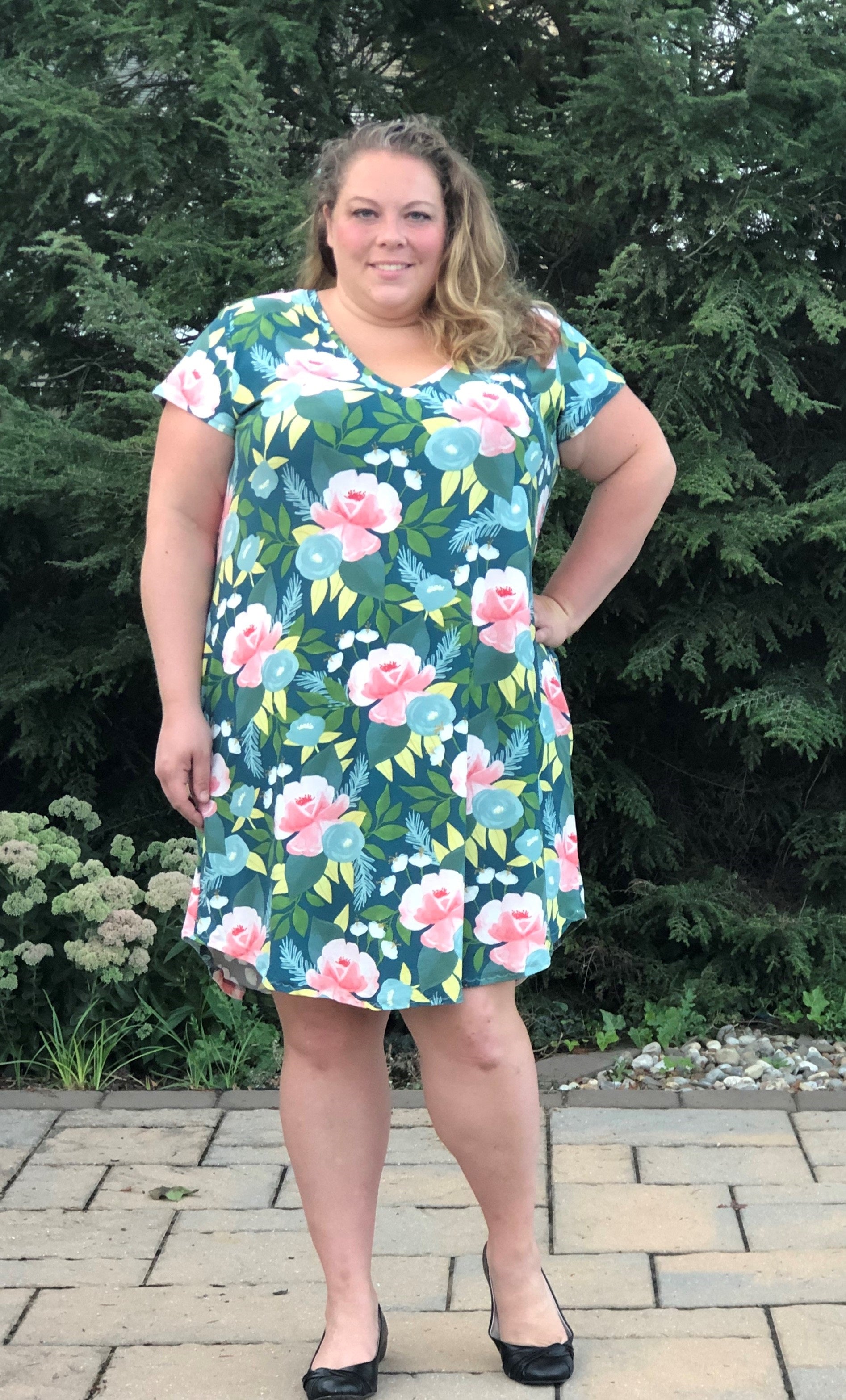 Valerie Dress PDF Pattern Sizes B - M Greenstyle Valerie Dress PDF Pattern Sizes B - M Greenstyle
