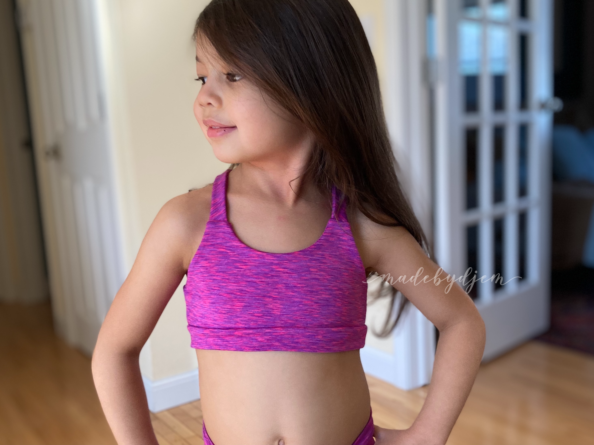 GreenStyle Power Sports Bra Workout Top Hack – Sew Beach Life