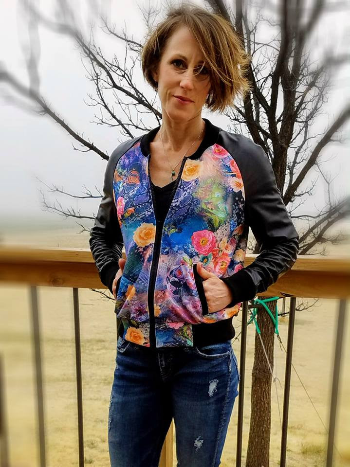 Midway Bomber Jacket PDF Sewing Pattern Sizes B - M – Greenstyle