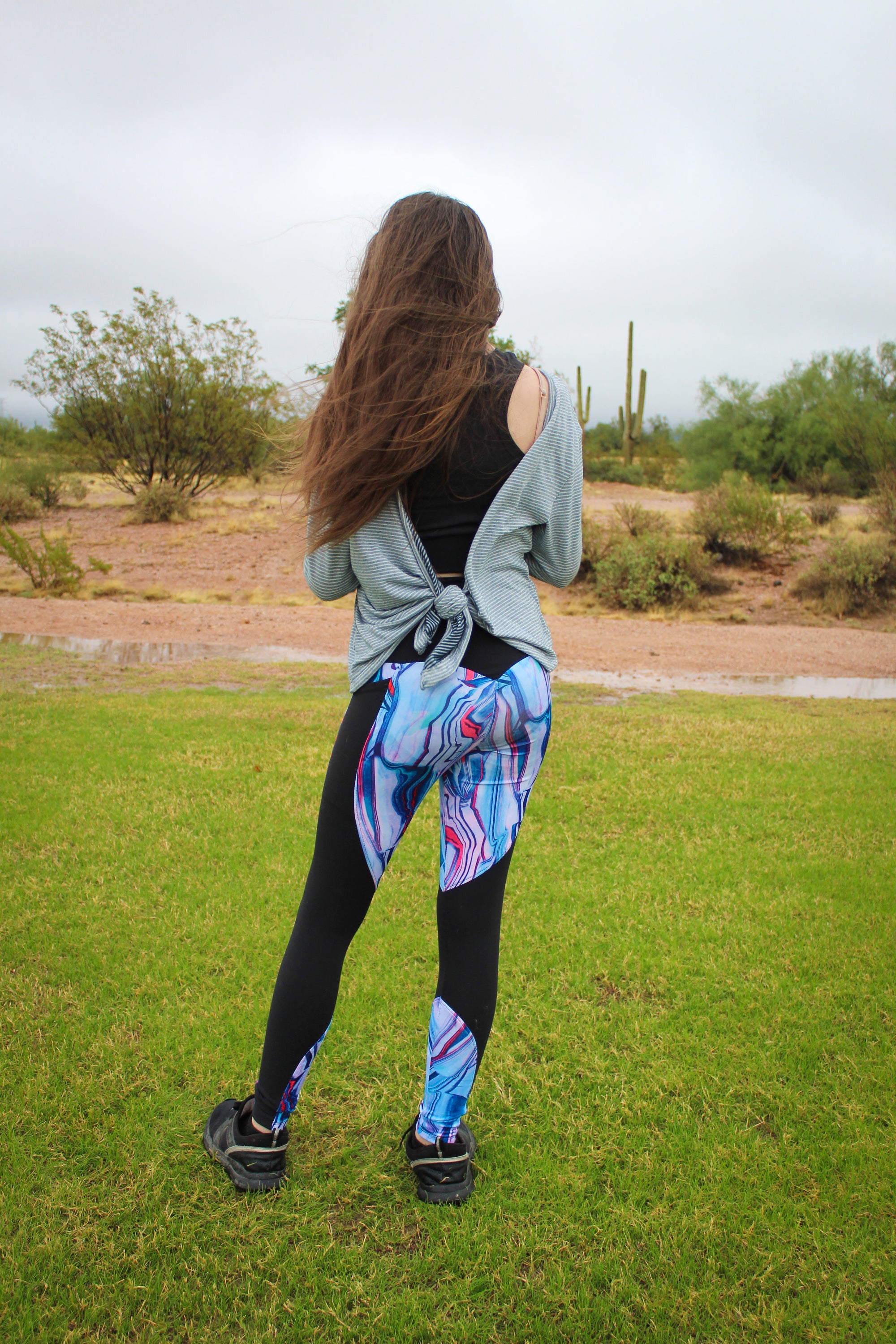 Tempo Athletic Tights PDF Pattern Sizes B - M